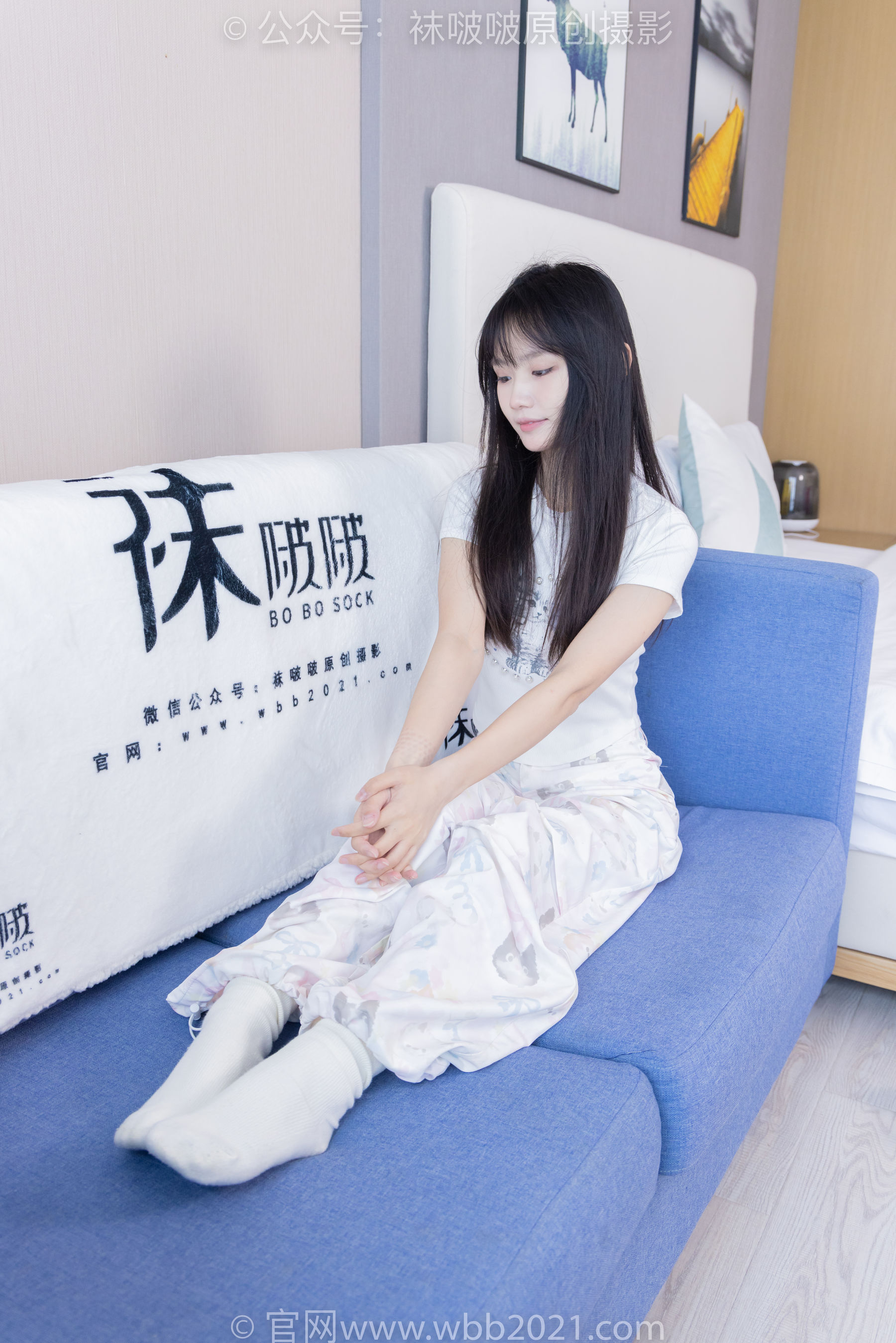 BoBoSocks袜啵啵 No.550 甜甜圈 - 板鞋自然穿脏白棉袜/(148P)