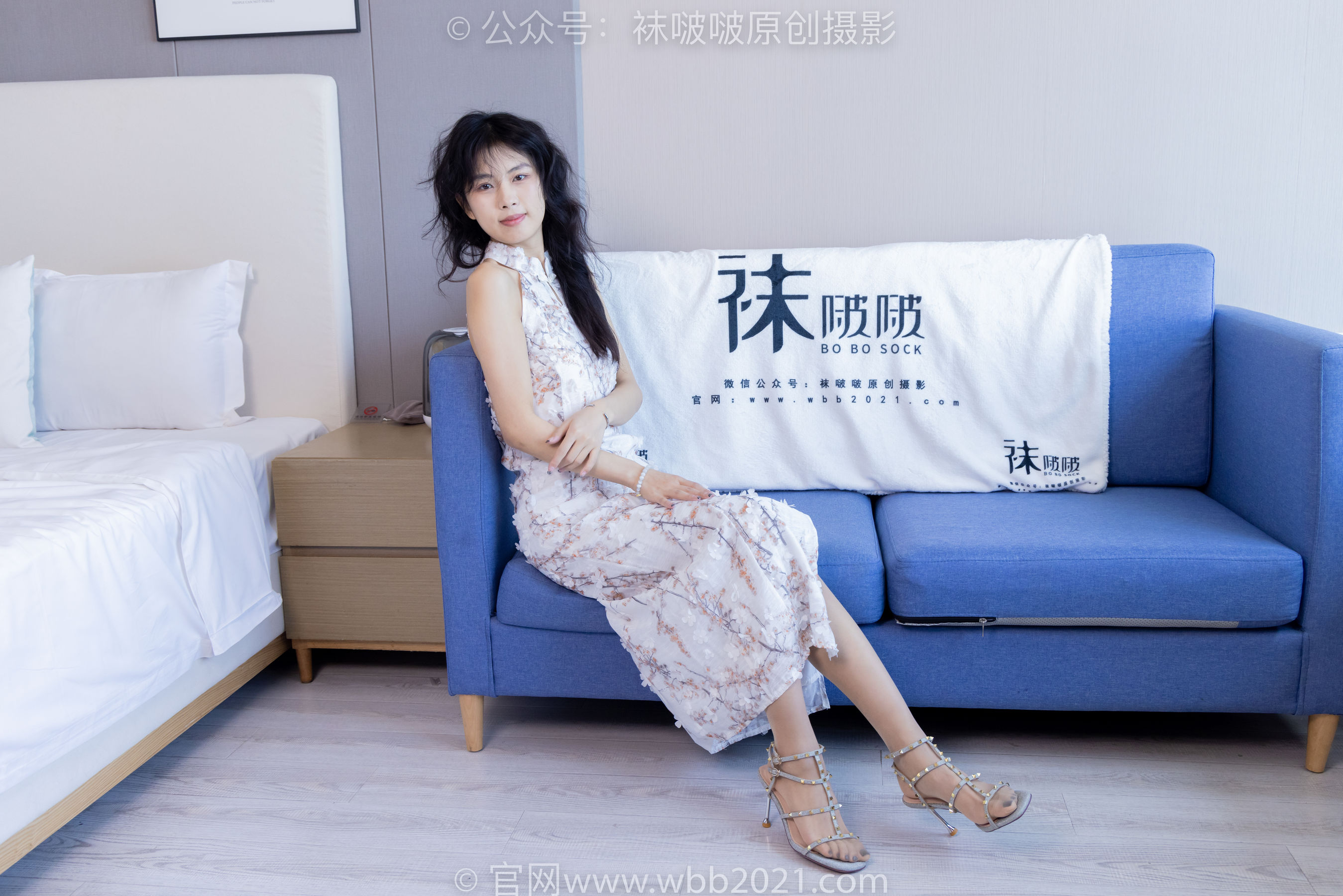 BoBoSocks袜啵啵 No.536 奶油 - 高跟鞋、薄肉丝、裸足淋酸奶剧情/(157P)