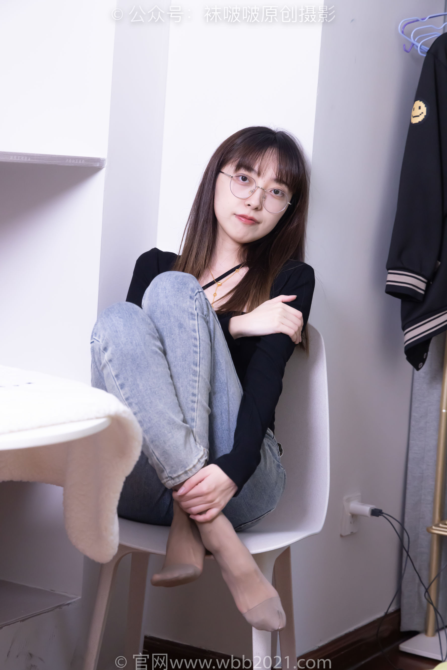 BoBoSocks袜啵啵 No.547 稚予 - 高跟鞋、薄灰丝、裸足、裤里丝/(145P)