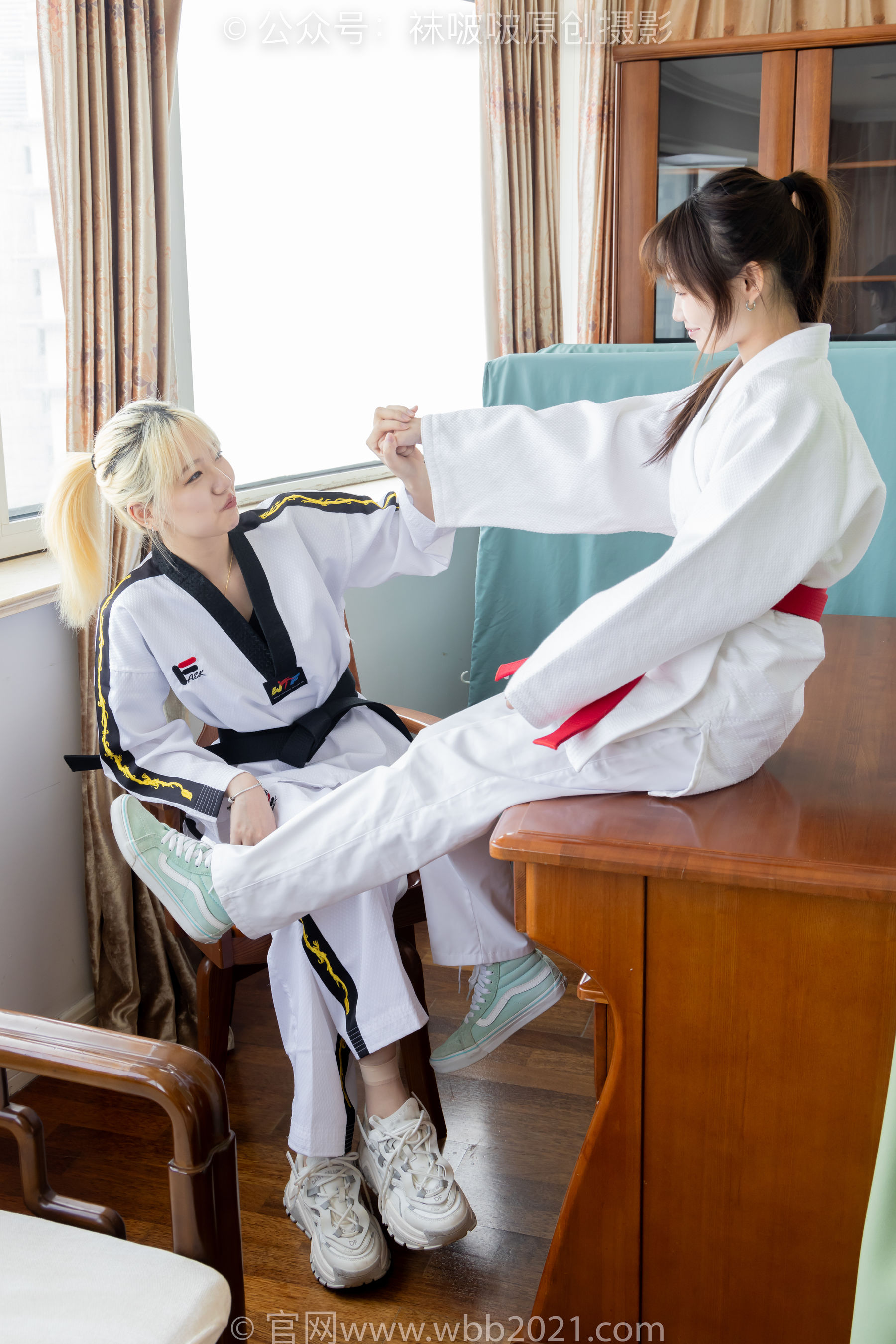 BoBoSocks袜啵啵 No.549 小甜豆&甜甜圈 - 运动鞋、帆布鞋、肉丝、棉袜、裸足/(149P)