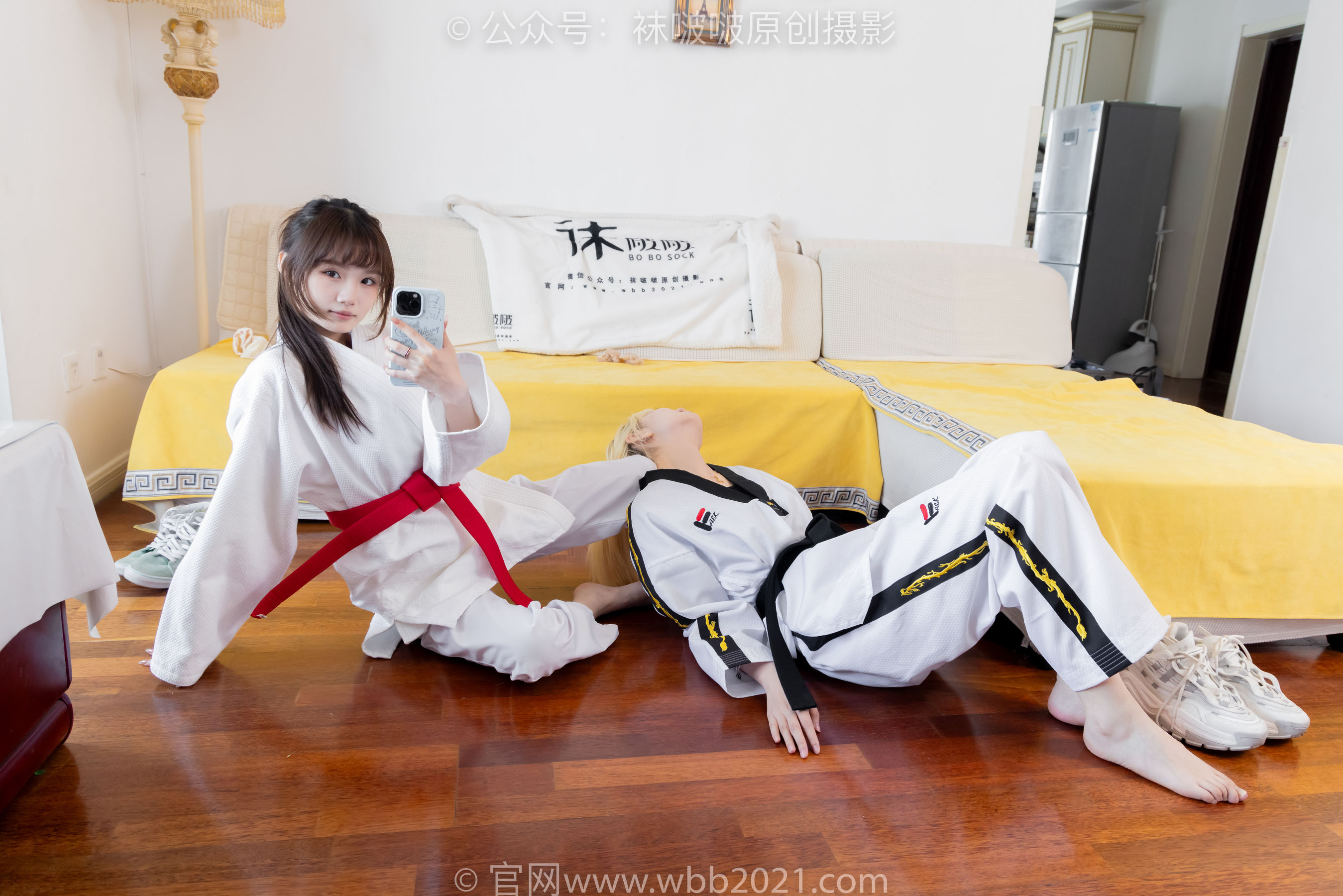 BoBoSocks袜啵啵 No.549 小甜豆&甜甜圈 - 运动鞋、帆布鞋、肉丝、棉袜、裸足/(149P)