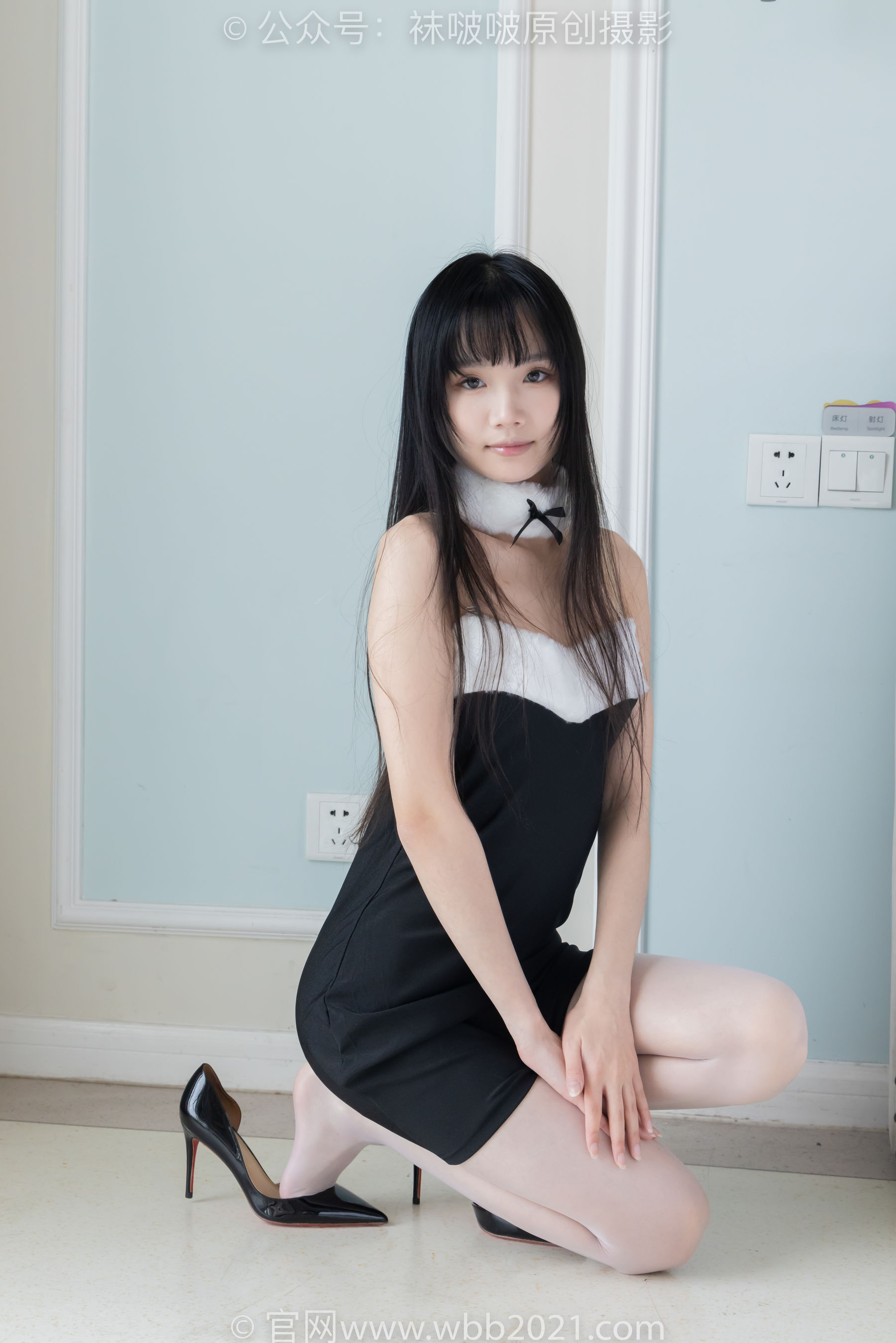 BoBoSocks袜啵啵 No.544 甜甜圈 - 高跟鞋、油亮薄白丝、裸足、踩小人和奶油泡芙剧情/(172P)