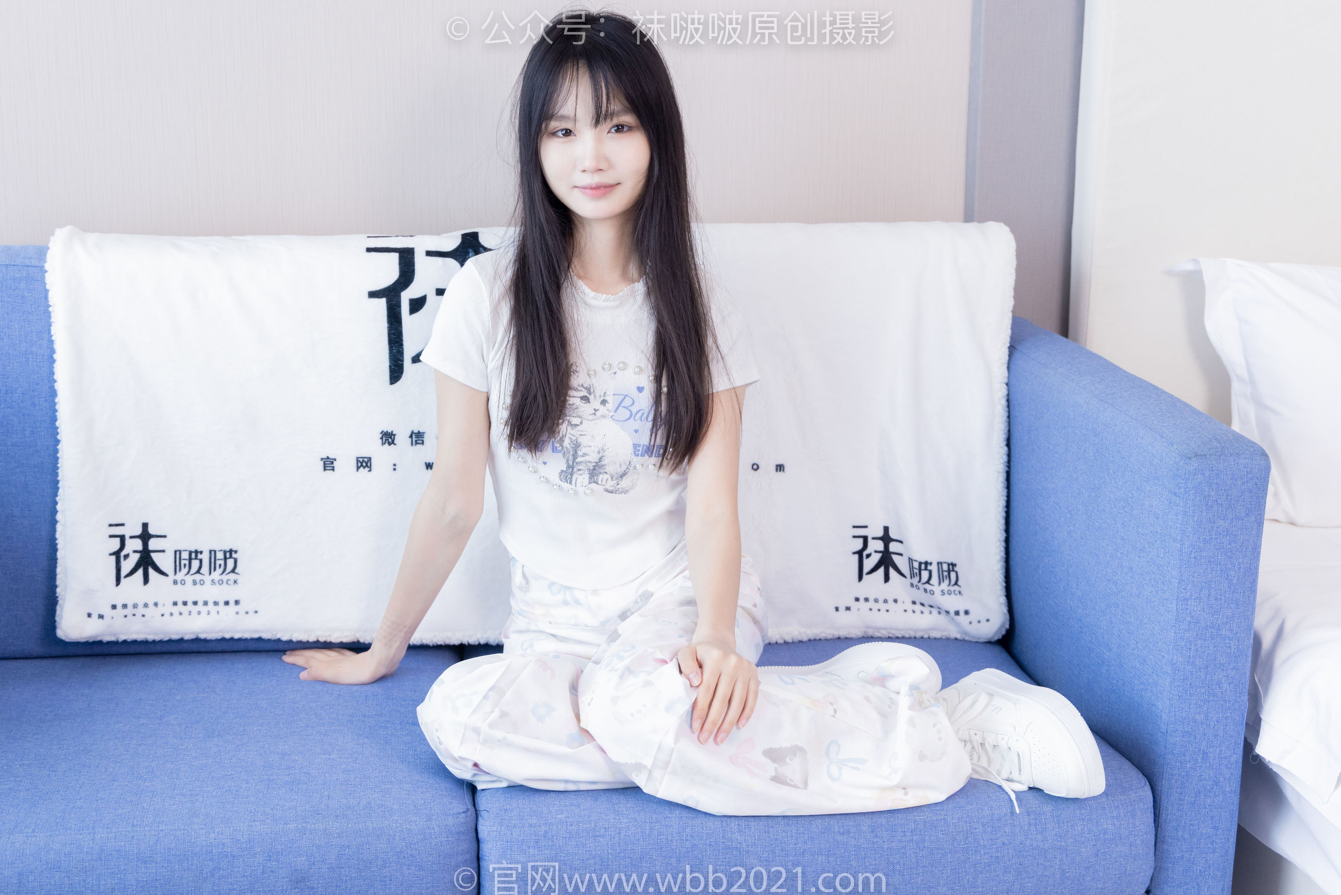 BoBoSocks袜啵啵 No.550 甜甜圈 - 板鞋自然穿脏白棉袜/(148P)