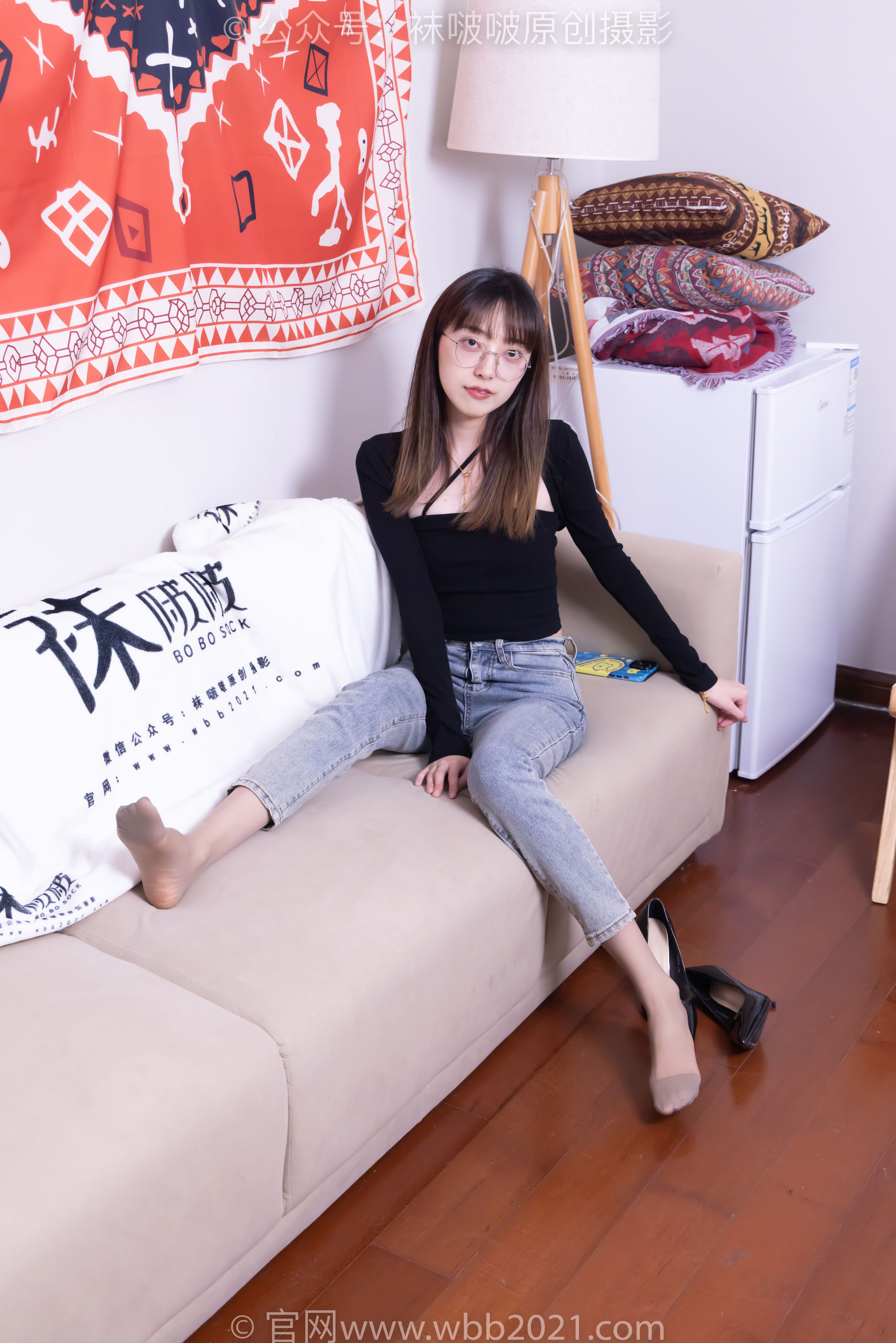 BoBoSocks袜啵啵 No.547 稚予 - 高跟鞋、薄灰丝、裸足、裤里丝/(145P)