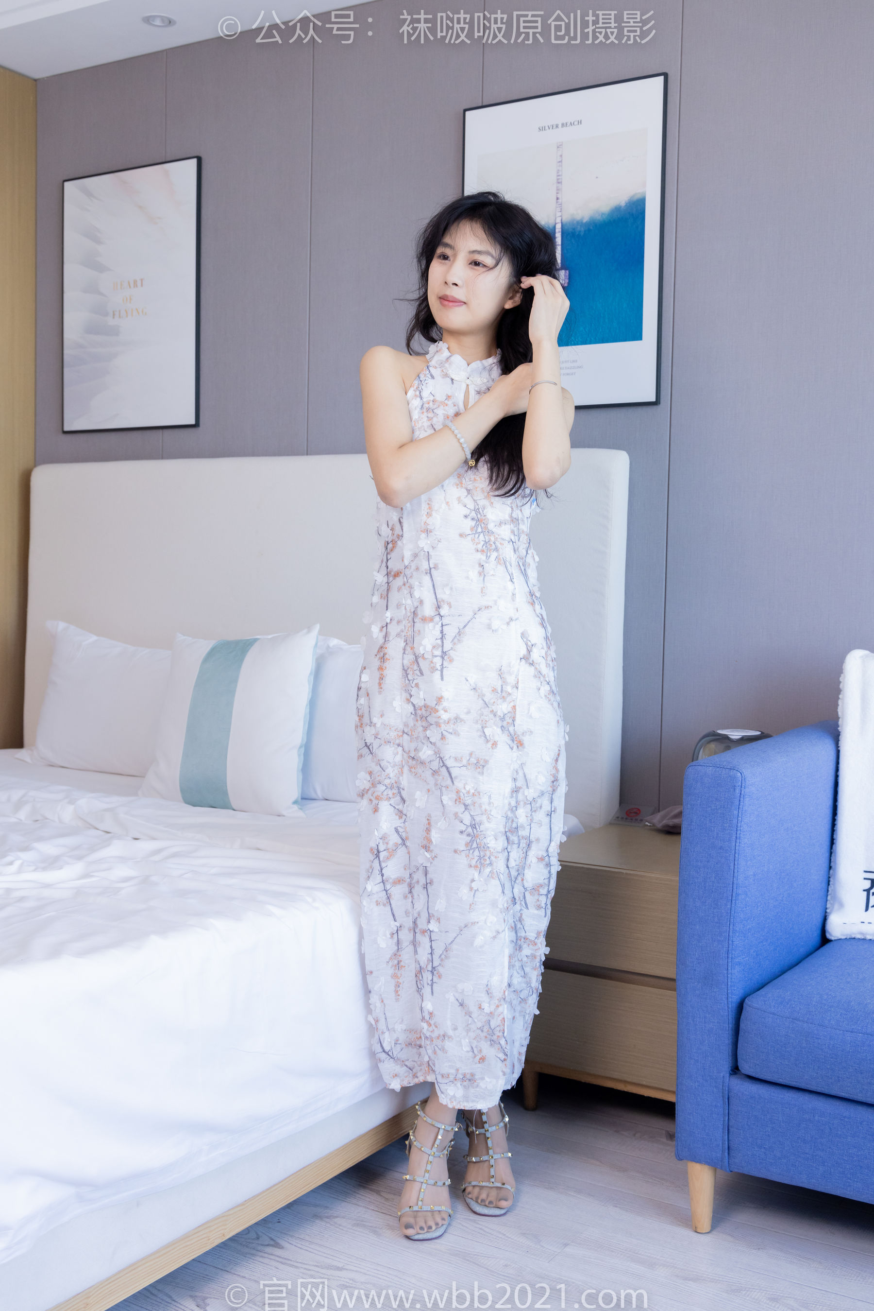 BoBoSocks袜啵啵 No.536 奶油 - 高跟鞋、薄肉丝、裸足淋酸奶剧情/(157P)