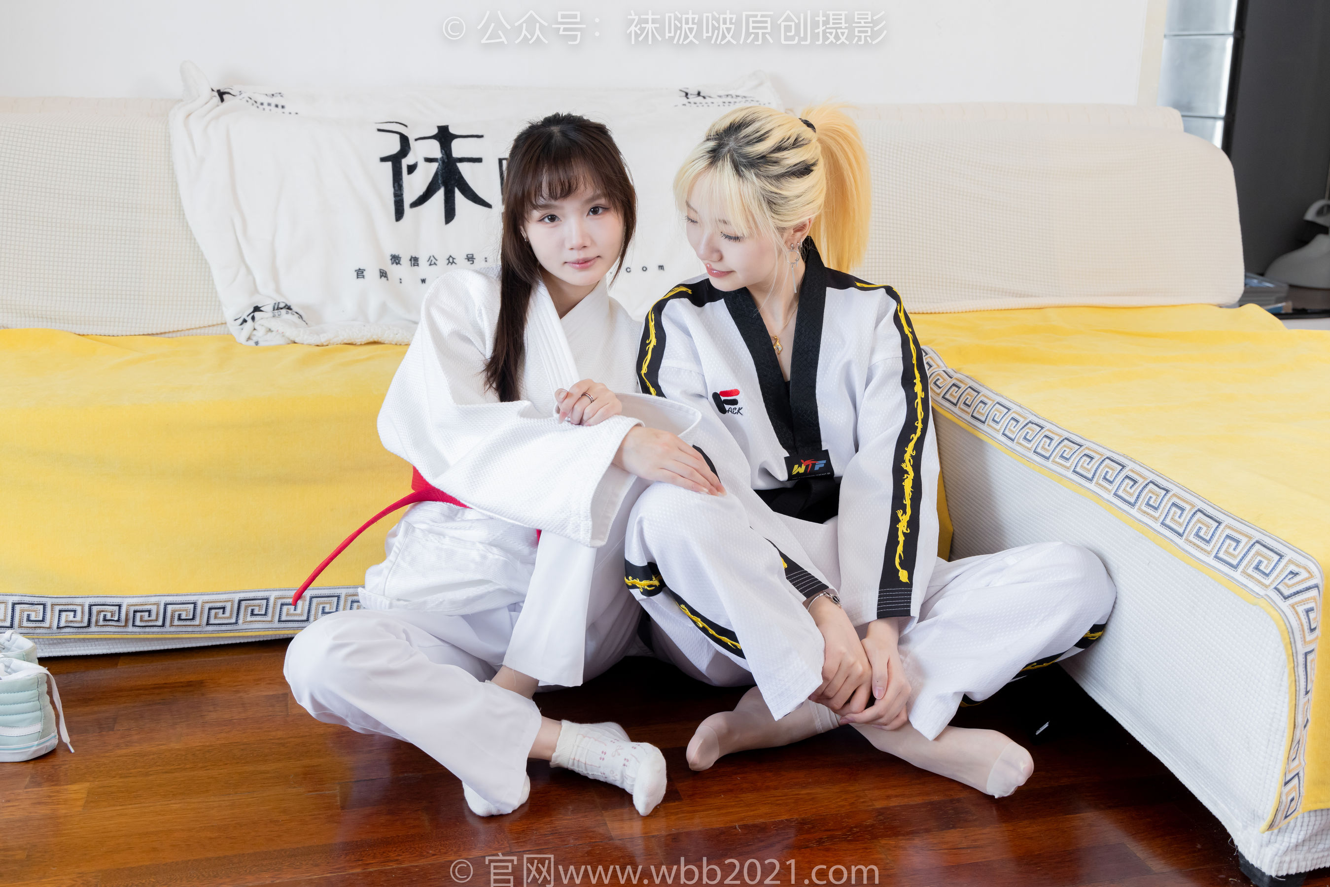 BoBoSocks袜啵啵 No.549 小甜豆&甜甜圈 - 运动鞋、帆布鞋、肉丝、棉袜、裸足/(149P)