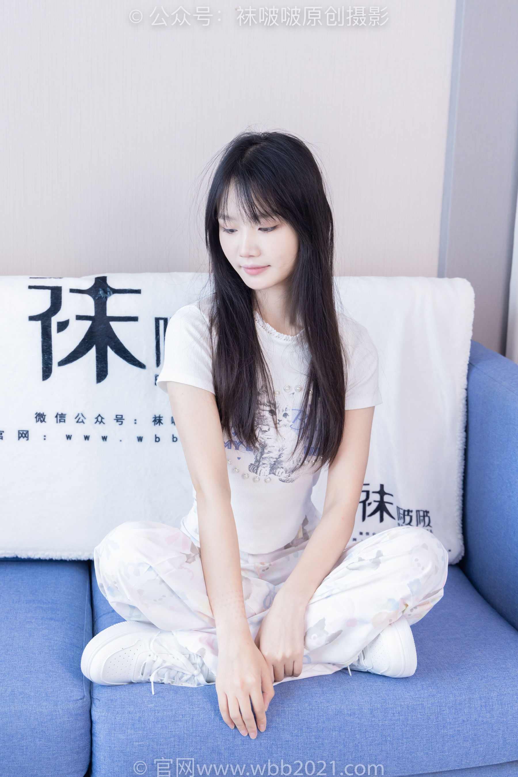 BoBoSocks袜啵啵 No.550 甜甜圈 - 板鞋自然穿脏白棉袜/(148P)