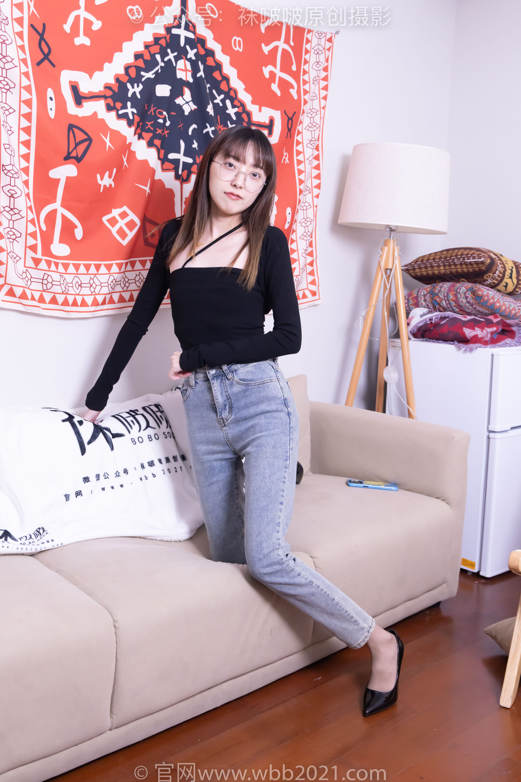 BoBoSocks袜啵啵 No.547 稚予 - 高跟鞋、薄灰丝、裸足、裤里丝/(145P)