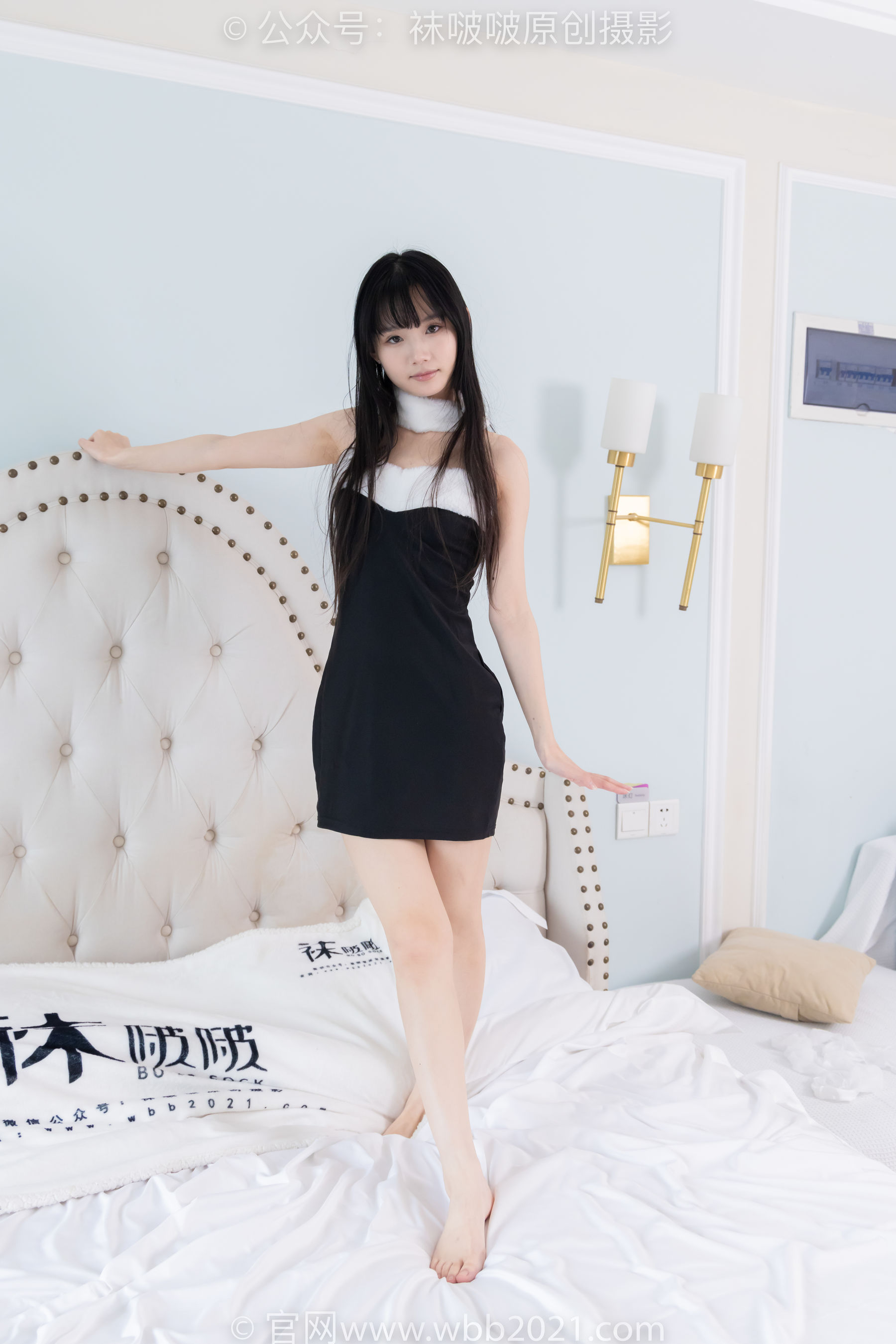 BoBoSocks袜啵啵 No.544 甜甜圈 - 高跟鞋、油亮薄白丝、裸足、踩小人和奶油泡芙剧情/(172P)