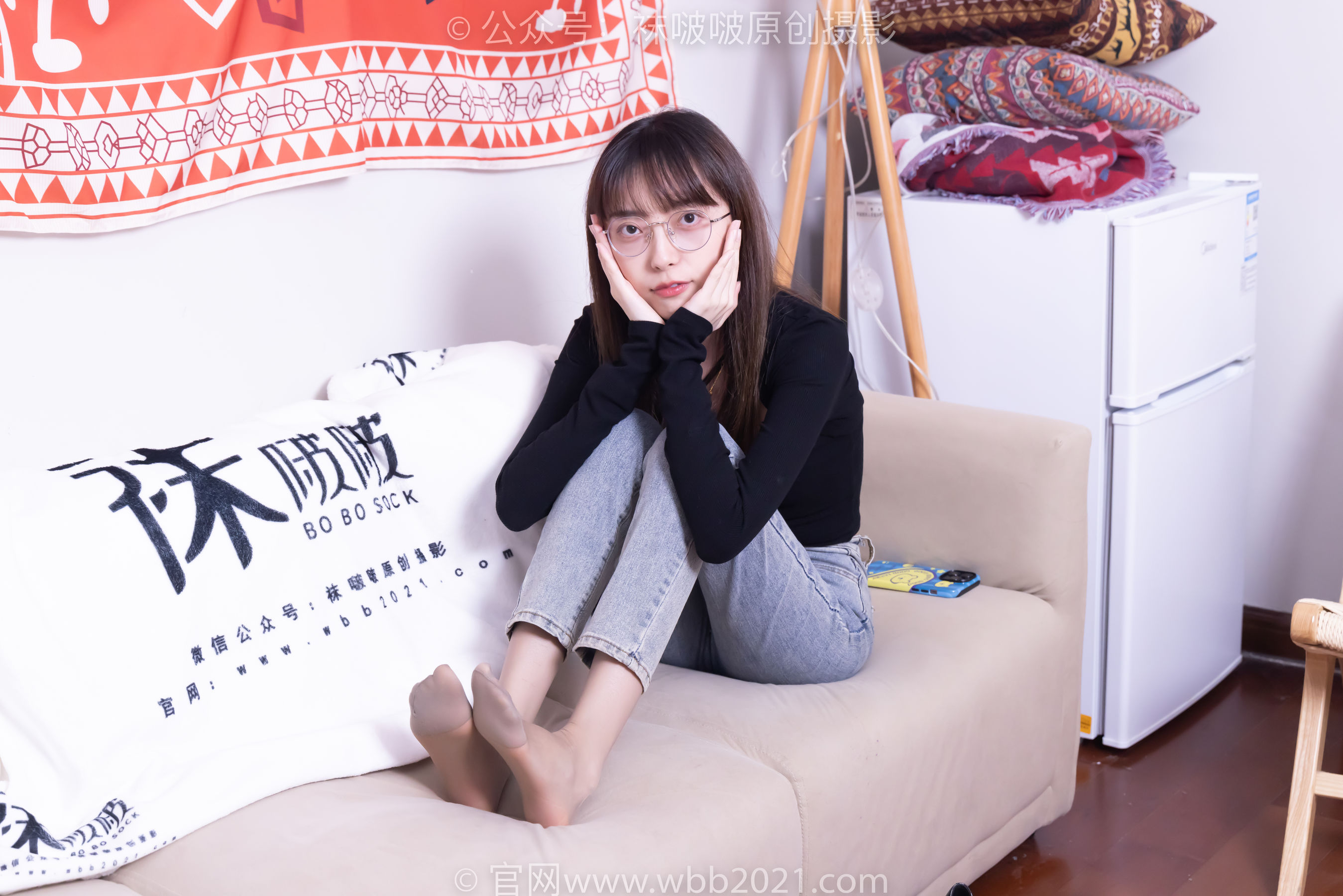 BoBoSocks袜啵啵 No.547 稚予 - 高跟鞋、薄灰丝、裸足、裤里丝/(145P)