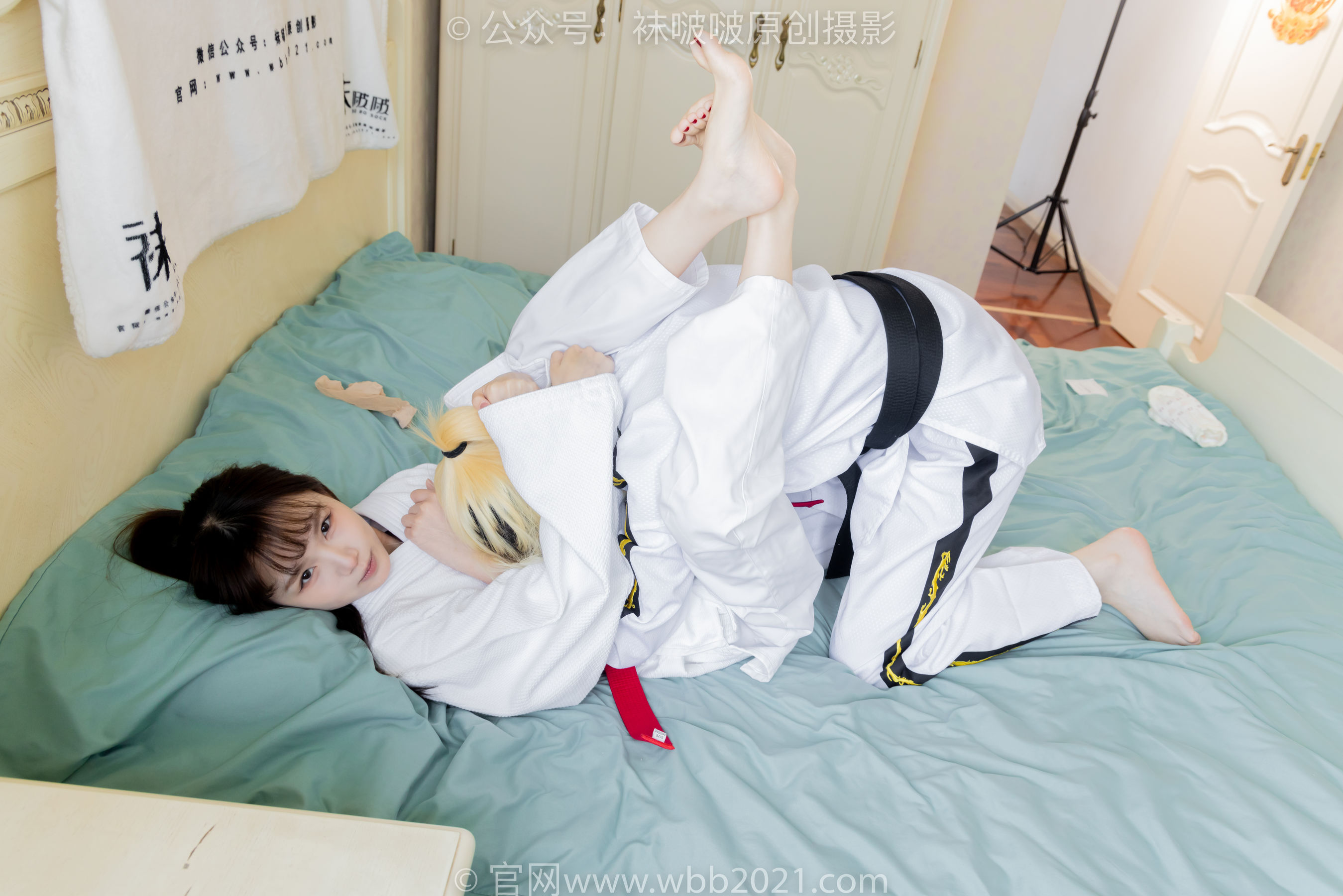 BoBoSocks袜啵啵 No.549 小甜豆&甜甜圈 - 运动鞋、帆布鞋、肉丝、棉袜、裸足/(149P)