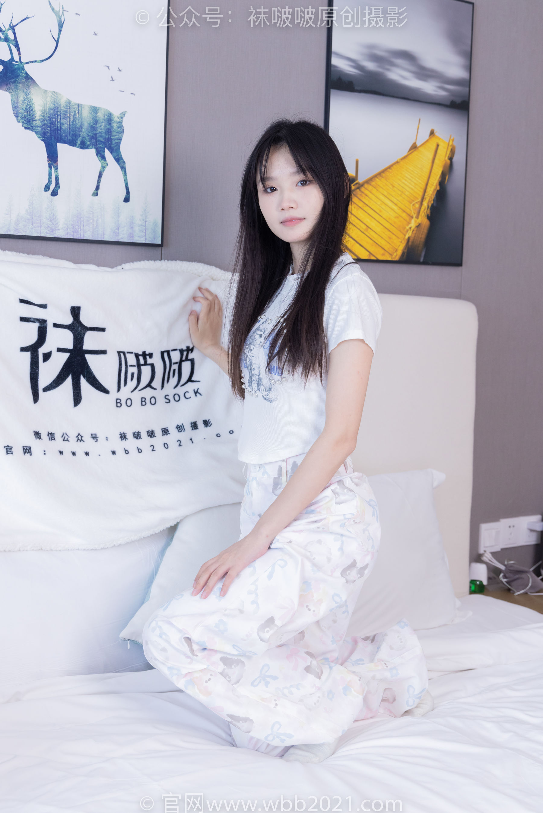 BoBoSocks袜啵啵 No.550 甜甜圈 - 板鞋自然穿脏白棉袜/(148P)