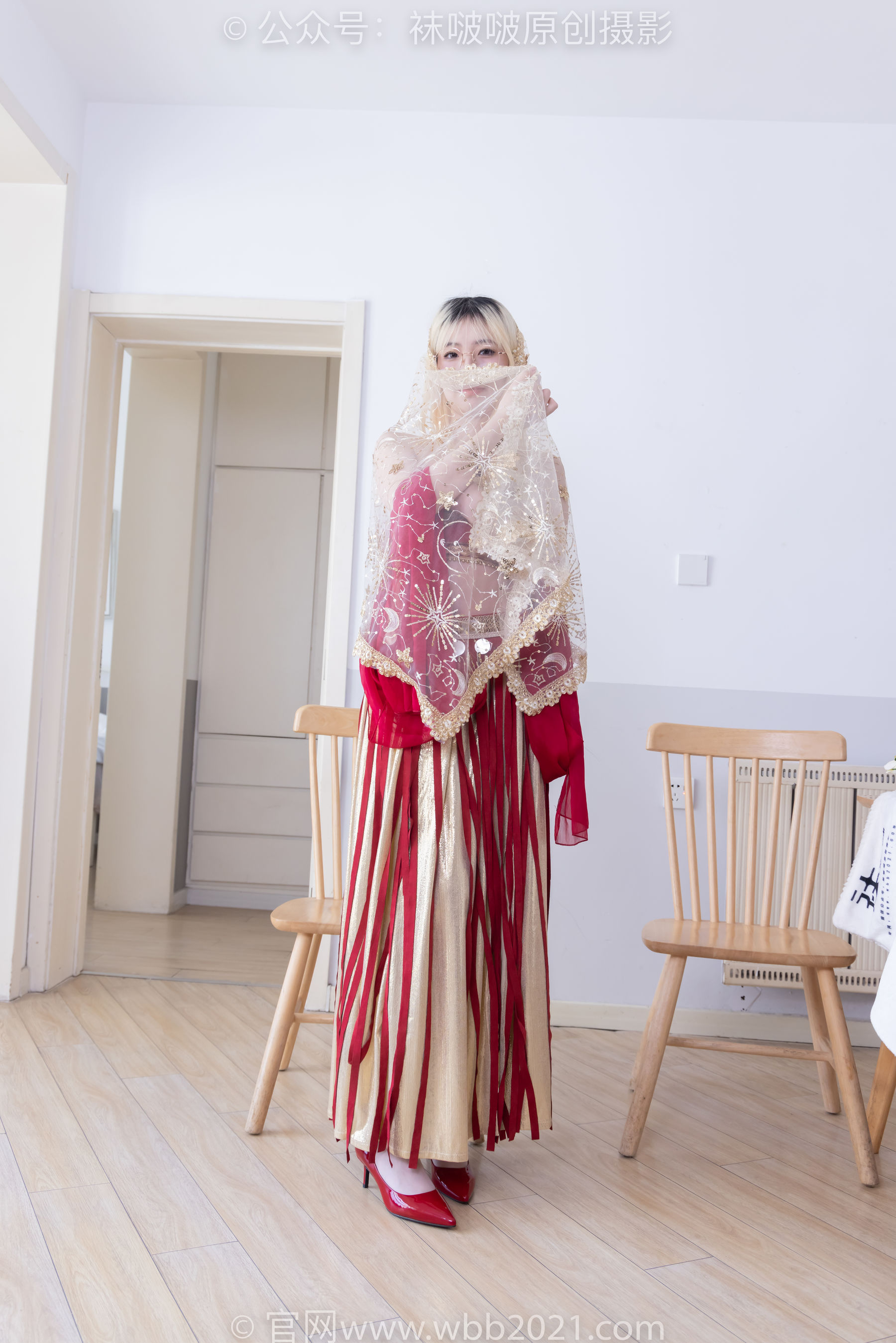 BoBoSocks袜啵啵 No.540 小甜豆 - 高跟鞋、油亮薄白丝/(145P)