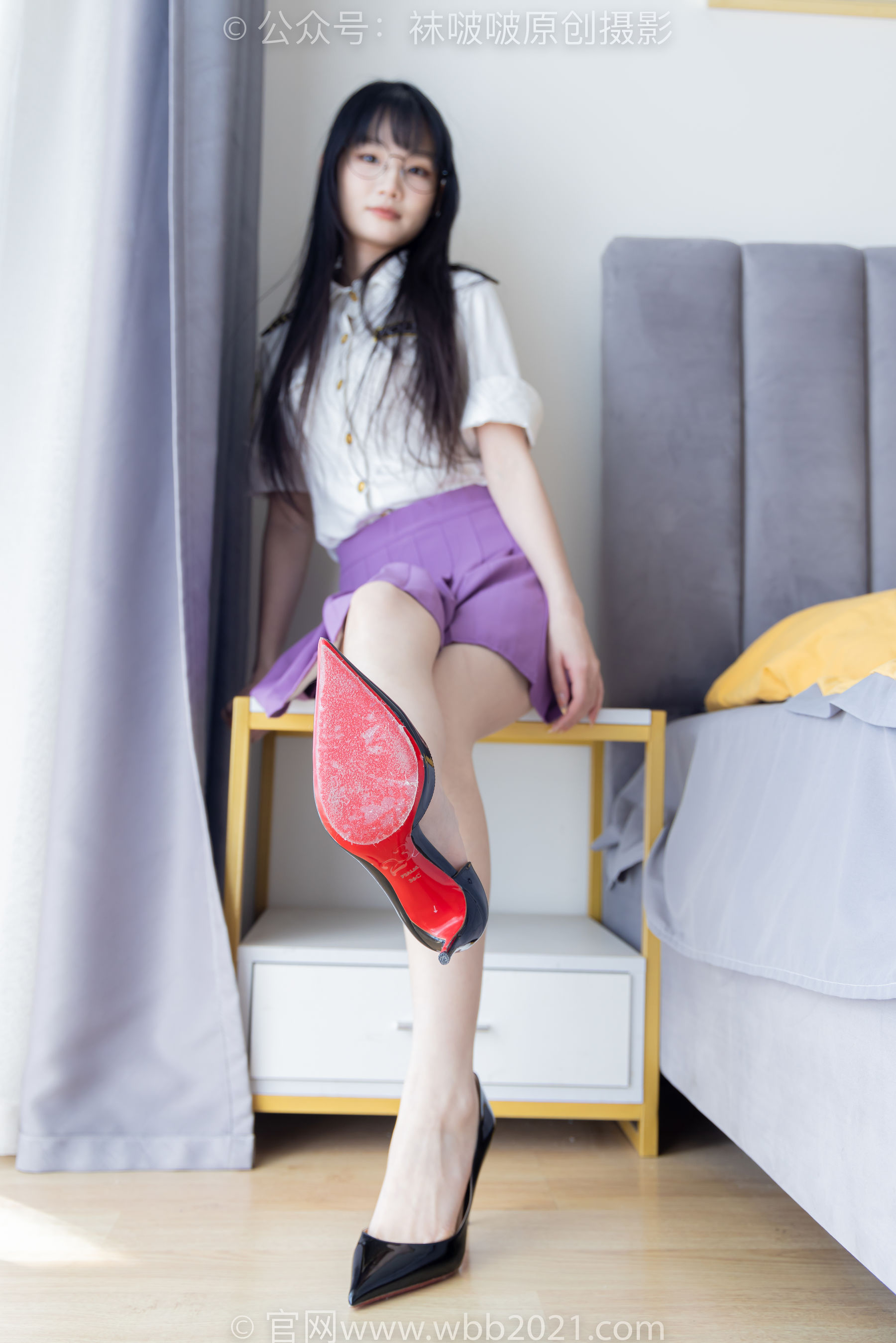 BoBoSocks袜啵啵 No.538 甜甜圈 - 高跟鞋、水晶袜、裸足/(150P)