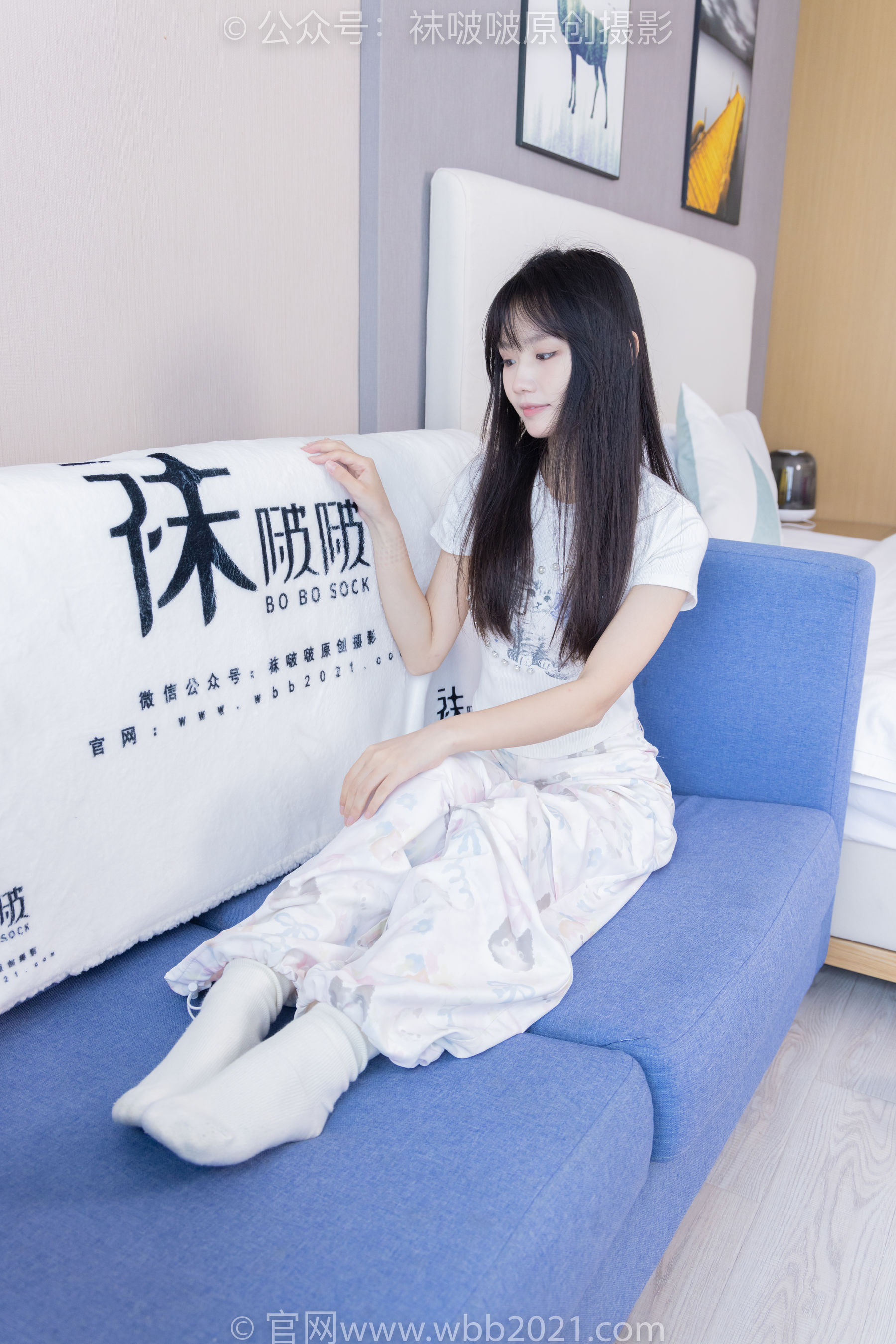 BoBoSocks袜啵啵 No.550 甜甜圈 - 板鞋自然穿脏白棉袜/(148P)