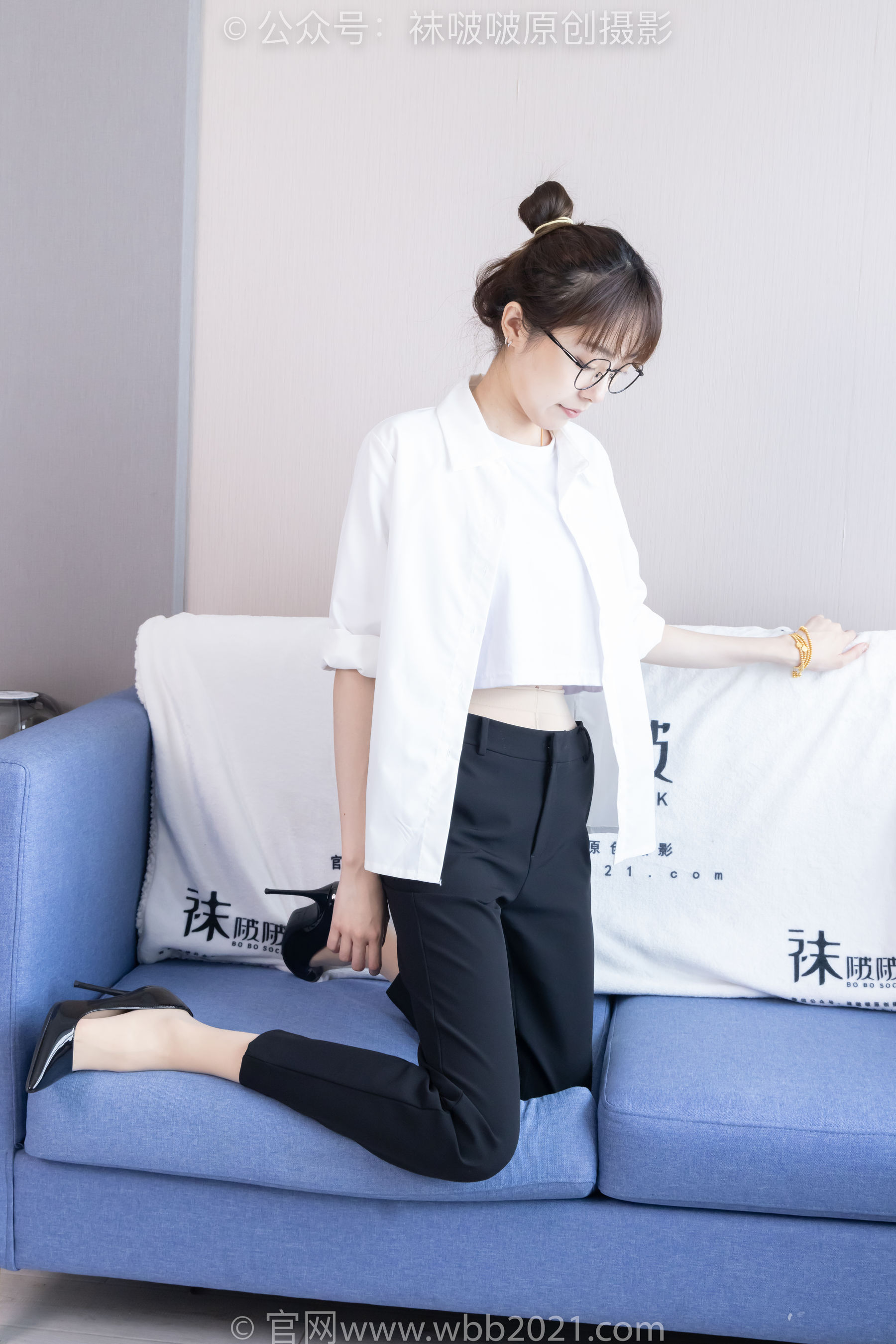 BoBoSocks袜啵啵 No.535 稚予 - 高跟鞋、皮鞋、黑棉袜、薄肉丝、裤里丝/(160P)