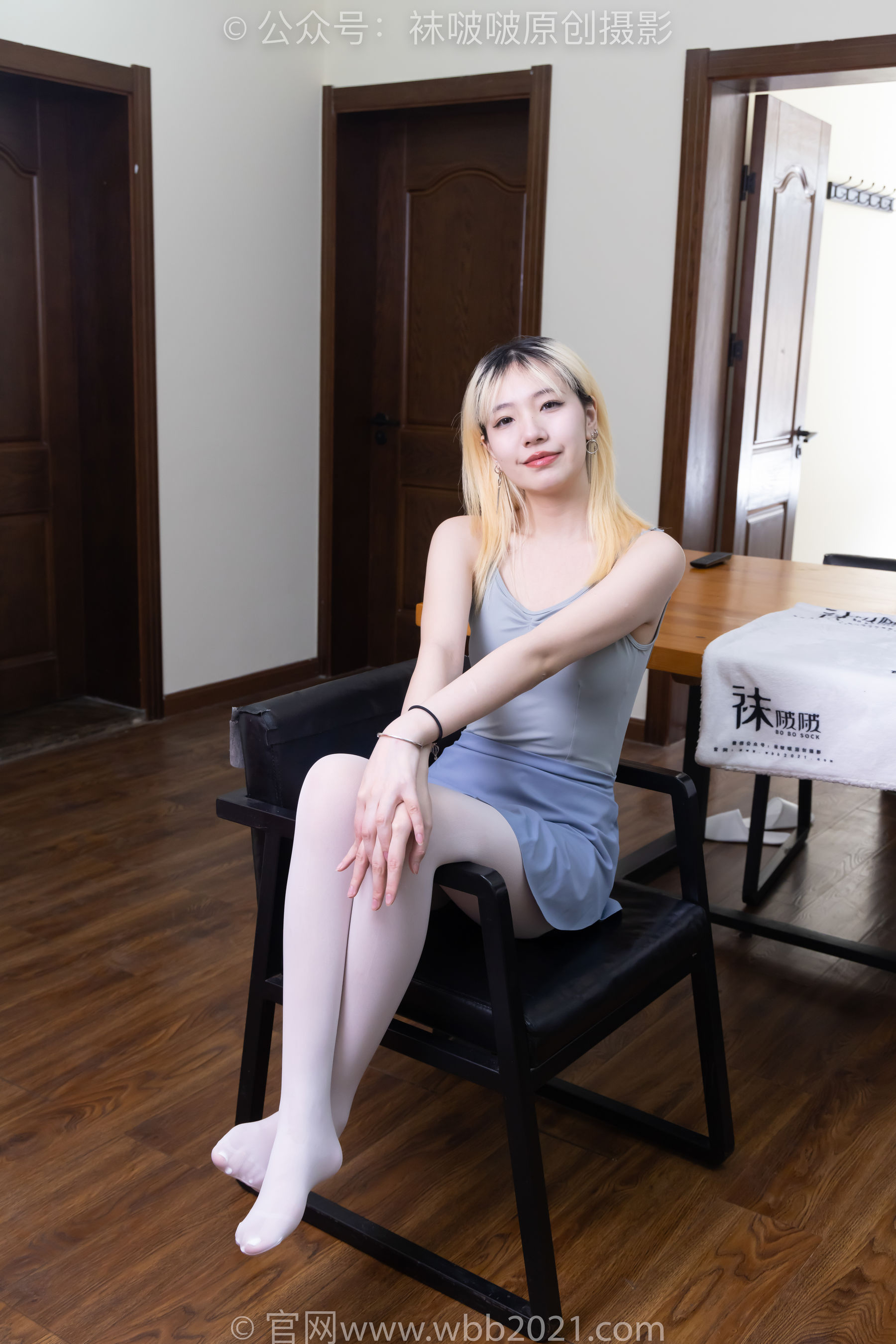 BoBoSocks袜啵啵 No.531 小甜豆 舞蹈鞋、厚白丝、舞蹈服/(145P)