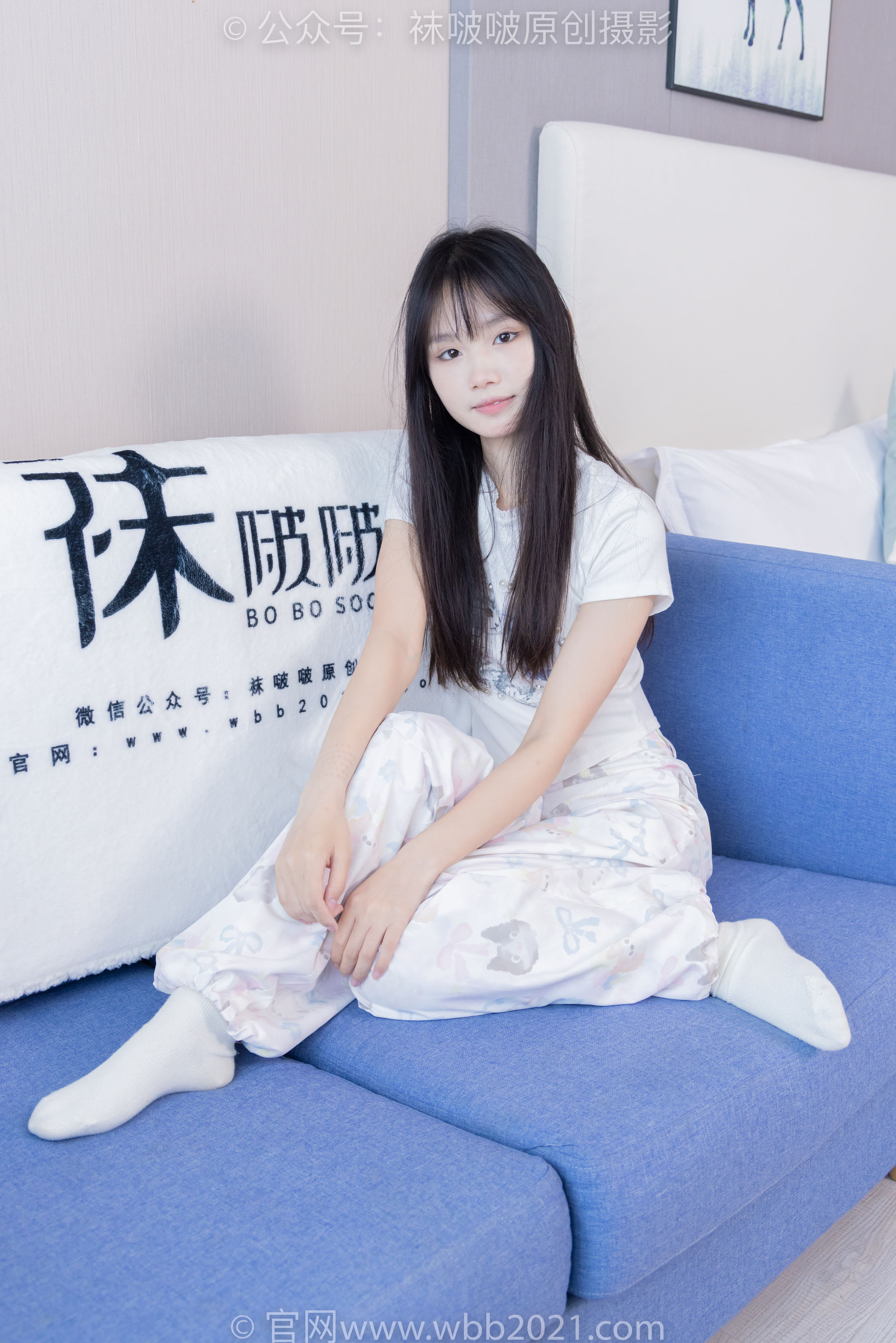 BoBoSocks袜啵啵 No.550 甜甜圈 - 板鞋自然穿脏白棉袜/(148P)