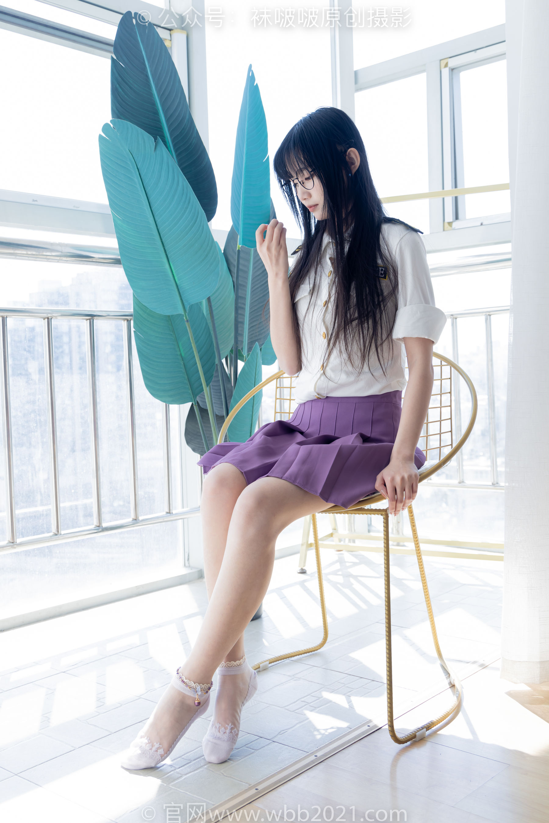 BoBoSocks袜啵啵 No.538 甜甜圈 - 高跟鞋、水晶袜、裸足/(150P)