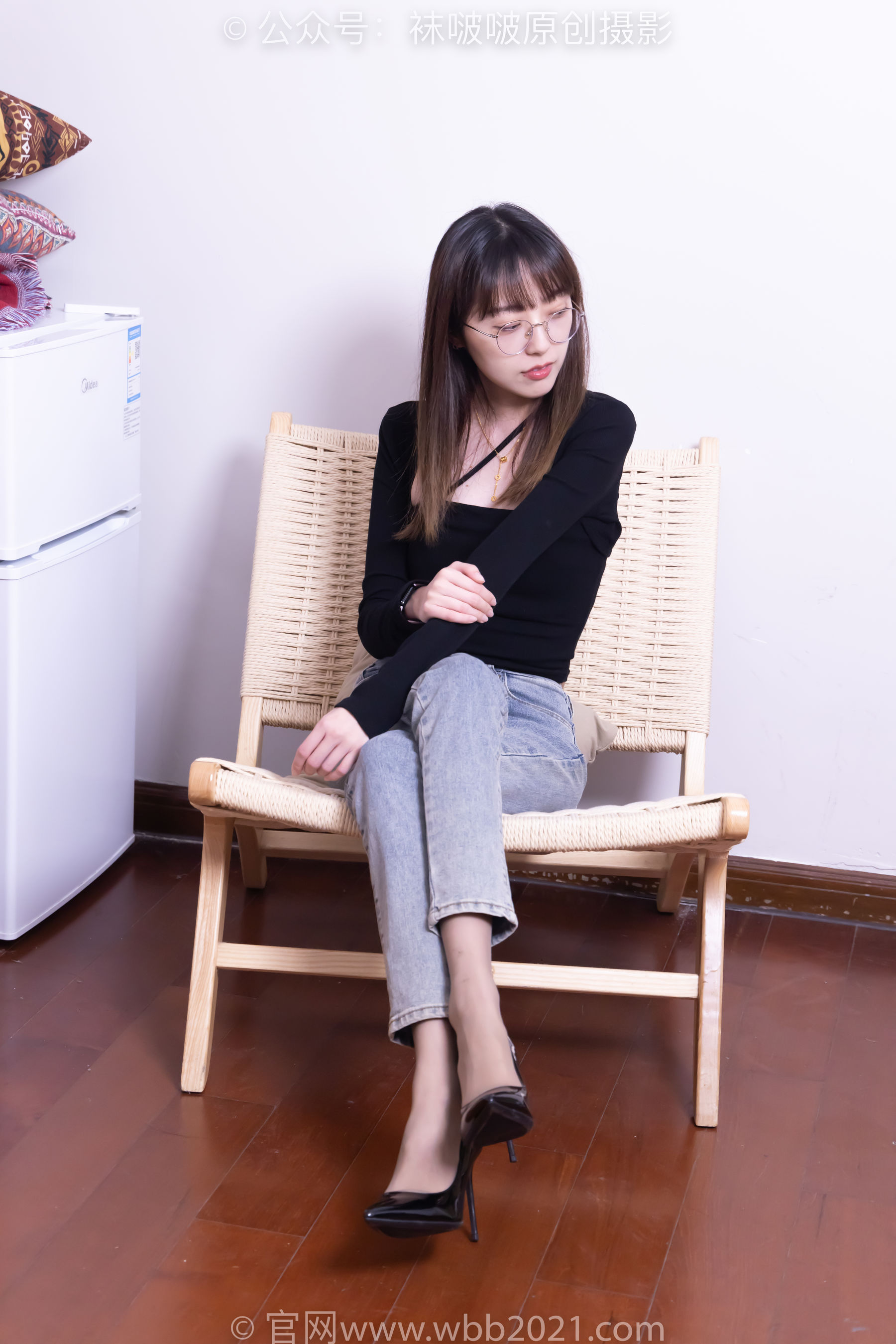 BoBoSocks袜啵啵 No.547 稚予 - 高跟鞋、薄灰丝、裸足、裤里丝/(145P)