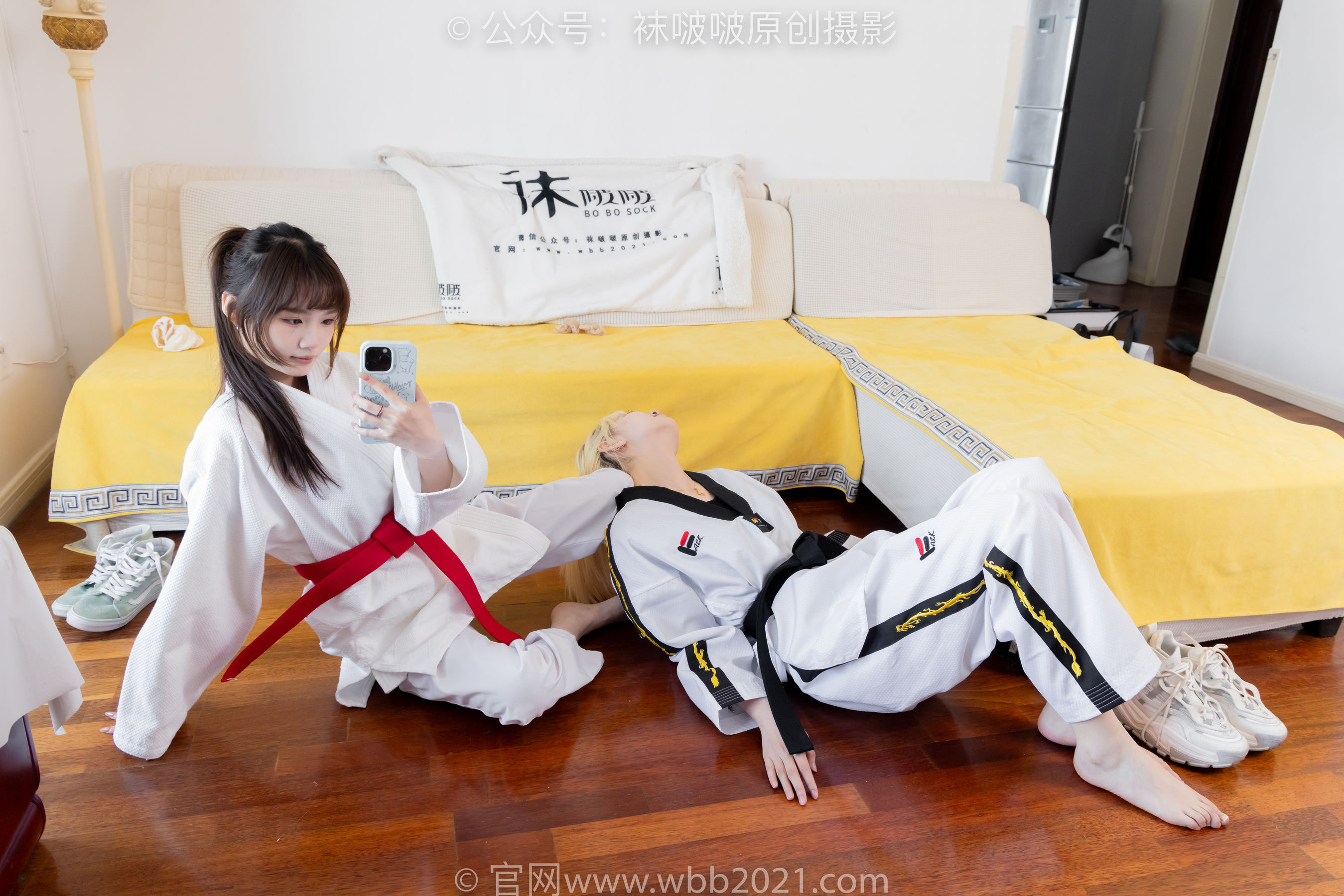 BoBoSocks袜啵啵 No.549 小甜豆&甜甜圈 - 运动鞋、帆布鞋、肉丝、棉袜、裸足/(149P)