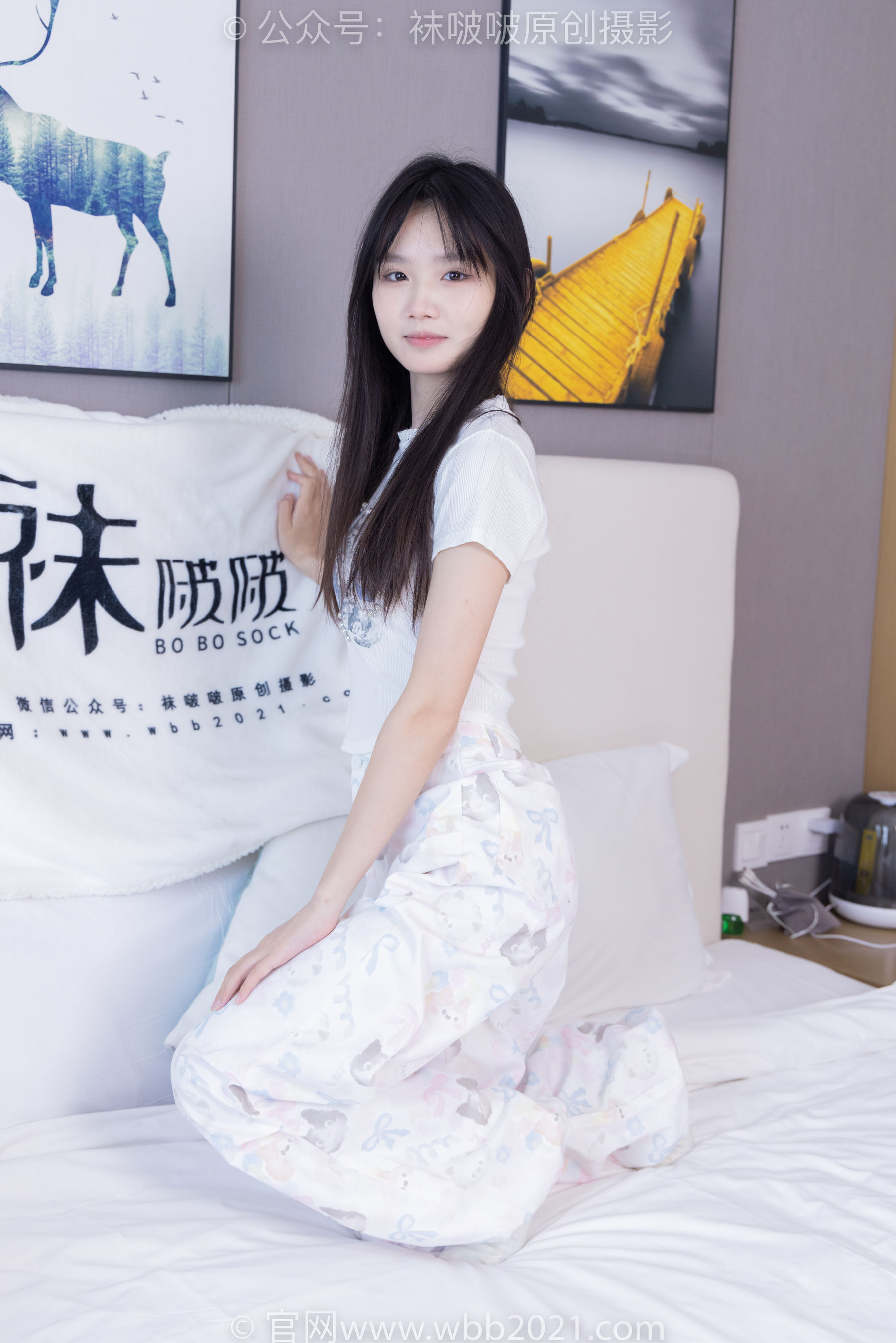 BoBoSocks袜啵啵 No.550 甜甜圈 - 板鞋自然穿脏白棉袜/(148P)