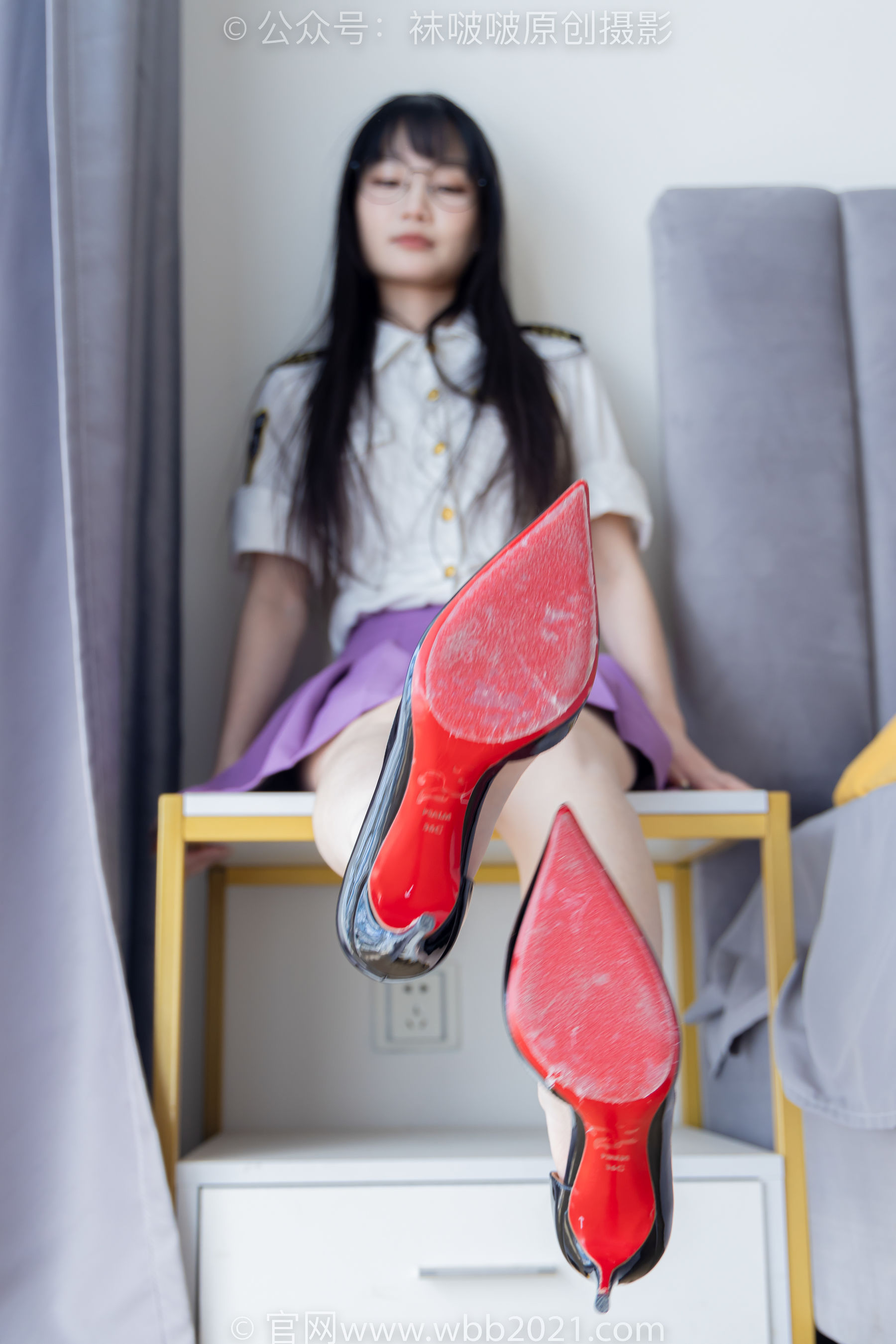 BoBoSocks袜啵啵 No.538 甜甜圈 - 高跟鞋、水晶袜、裸足/(150P)