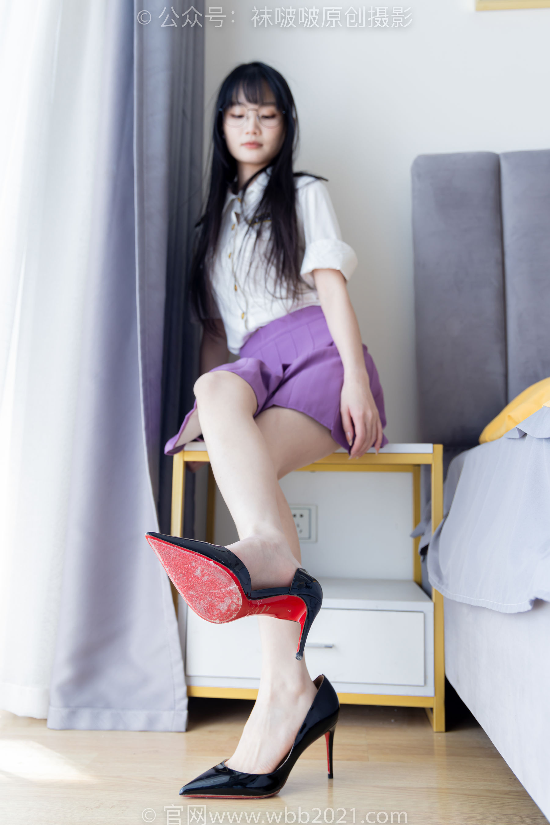 BoBoSocks袜啵啵 No.538 甜甜圈 - 高跟鞋、水晶袜、裸足/(150P)