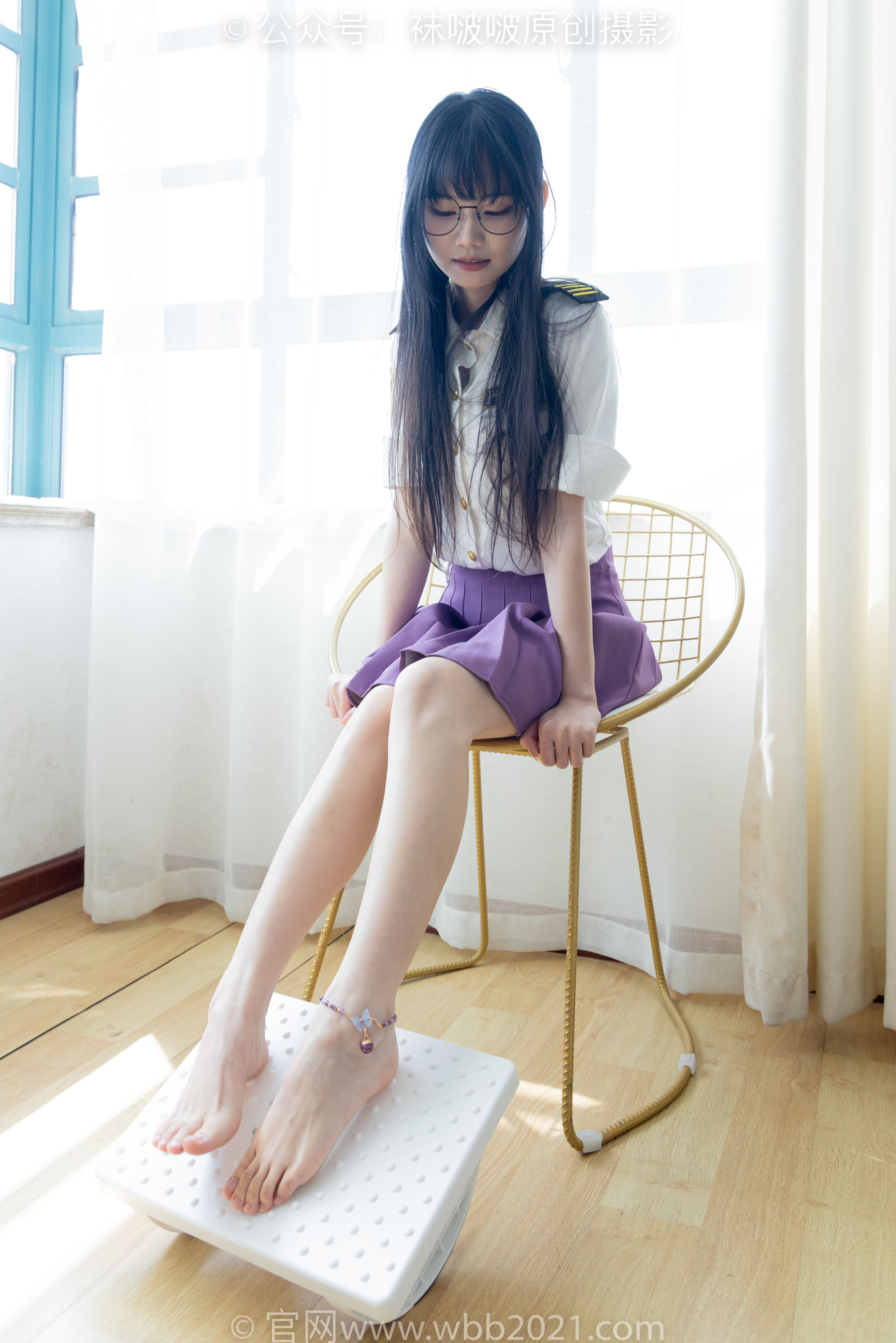 BoBoSocks袜啵啵 No.538 甜甜圈 - 高跟鞋、水晶袜、裸足/(150P)