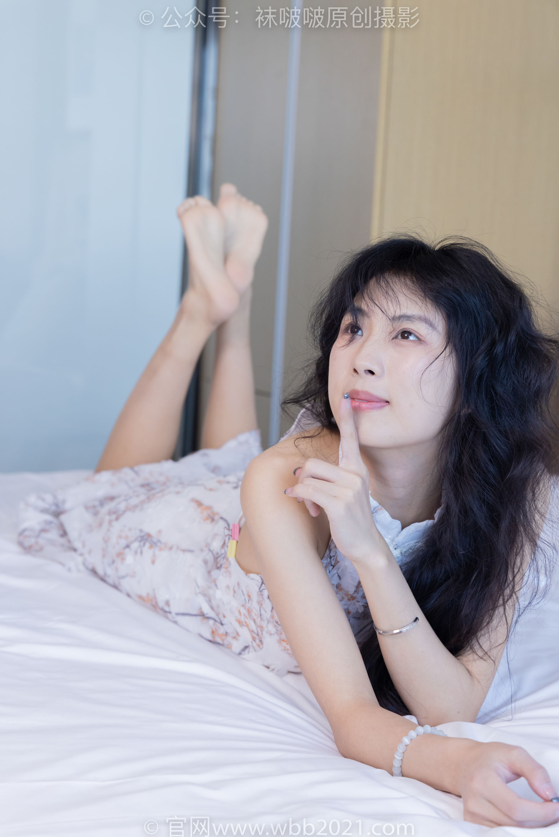 BoBoSocks袜啵啵 No.536 奶油 - 高跟鞋、薄肉丝、裸足淋酸奶剧情/(157P)