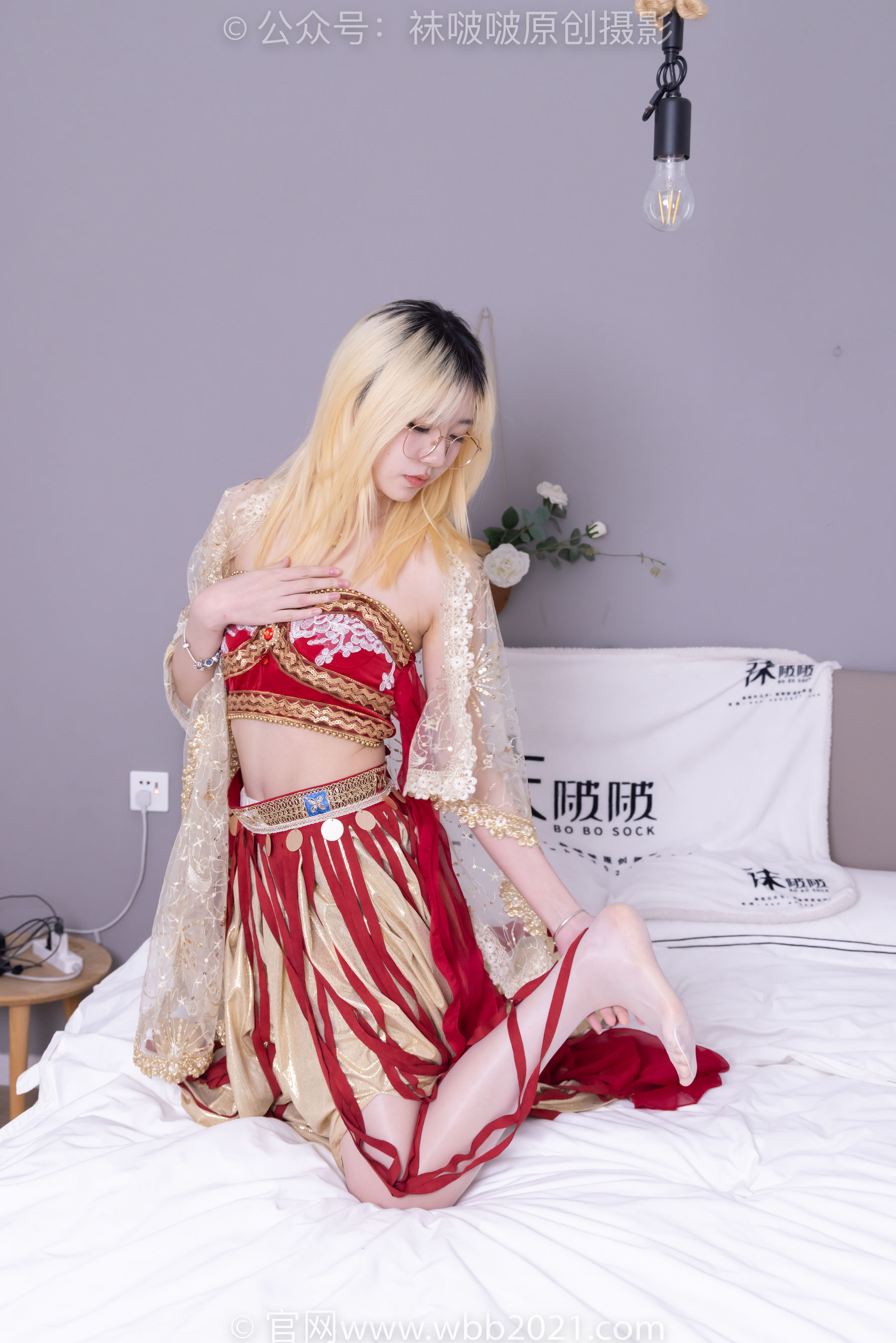 BoBoSocks袜啵啵 No.540 小甜豆 - 高跟鞋、油亮薄白丝/(145P)