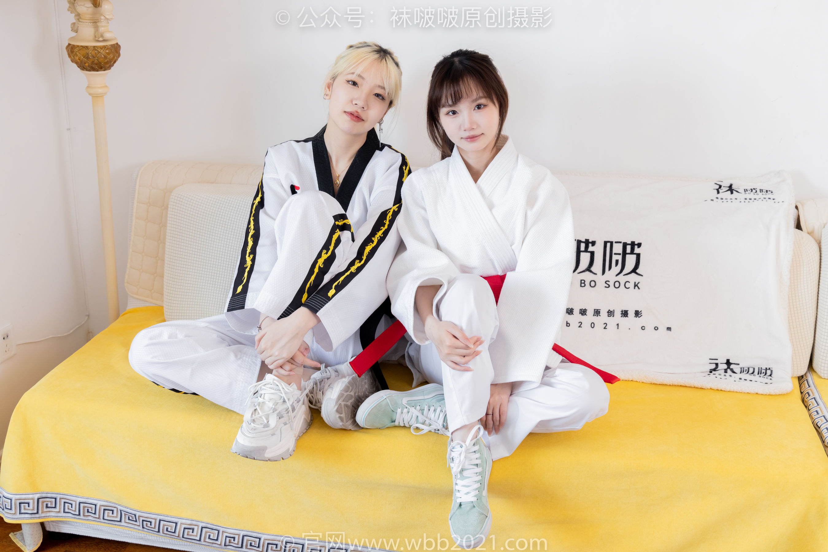 BoBoSocks袜啵啵 No.549 小甜豆&甜甜圈 - 运动鞋、帆布鞋、肉丝、棉袜、裸足/(149P)