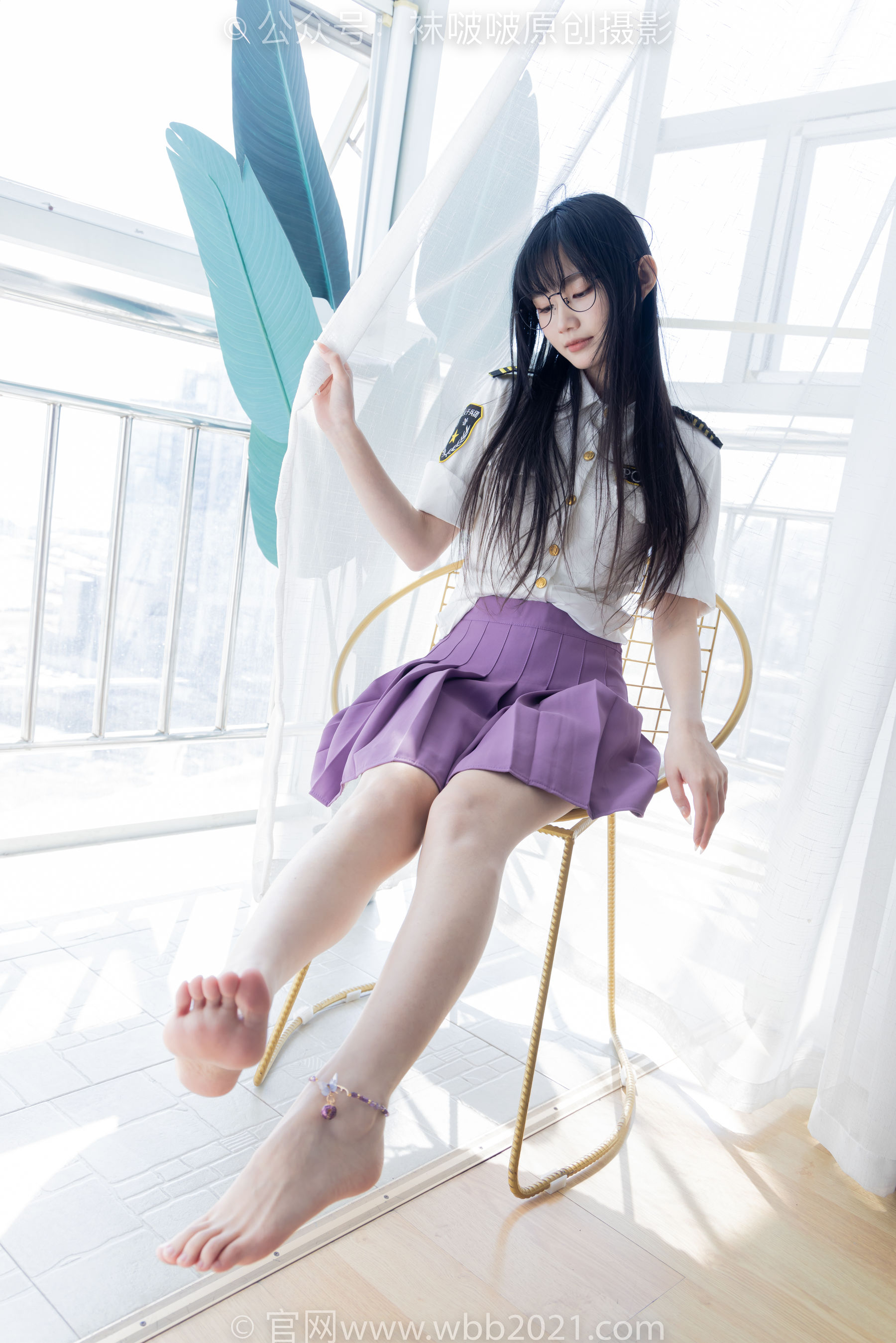 BoBoSocks袜啵啵 No.538 甜甜圈 - 高跟鞋、水晶袜、裸足/(150P)