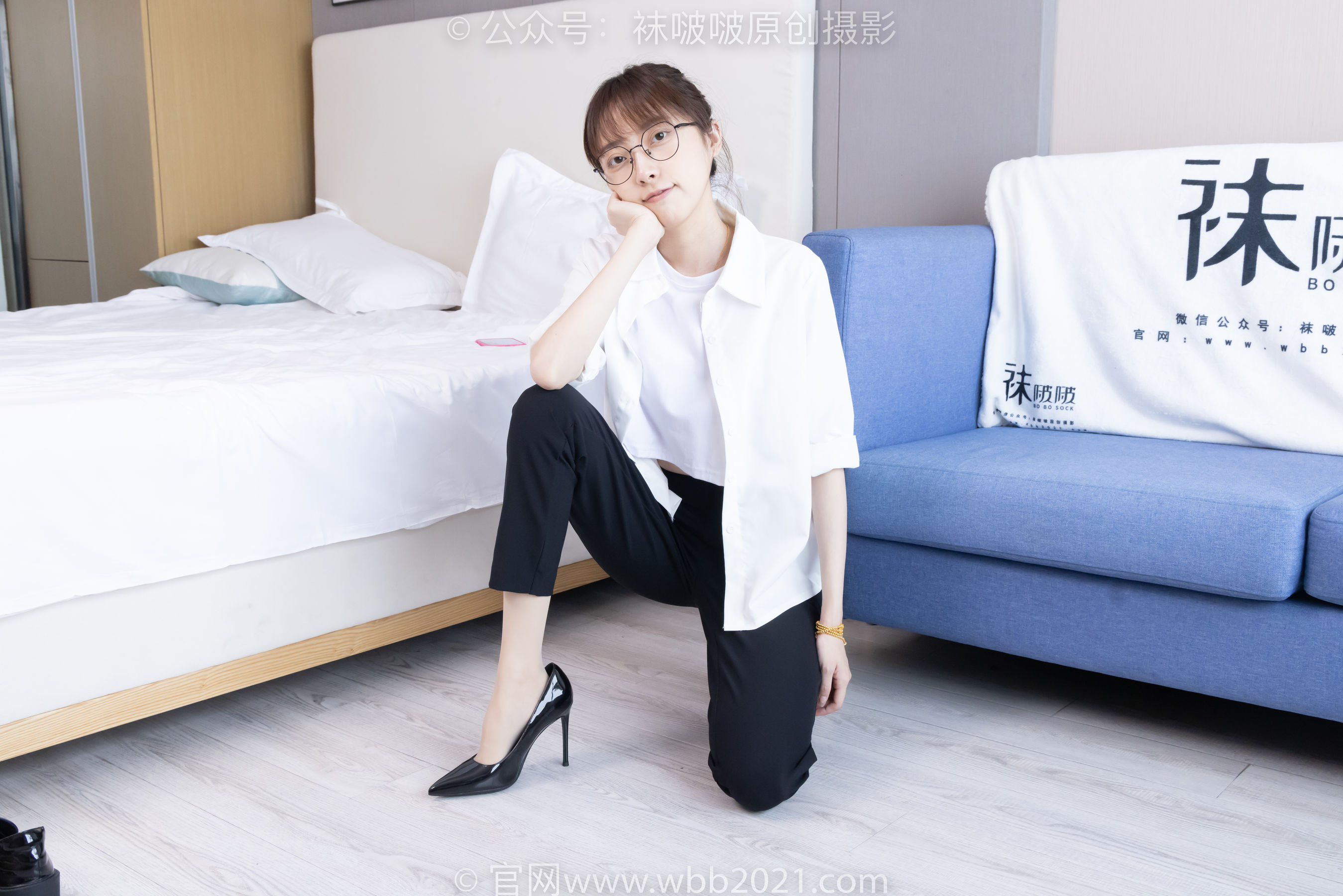 BoBoSocks袜啵啵 No.535 稚予 - 高跟鞋、皮鞋、黑棉袜、薄肉丝、裤里丝/(160P)