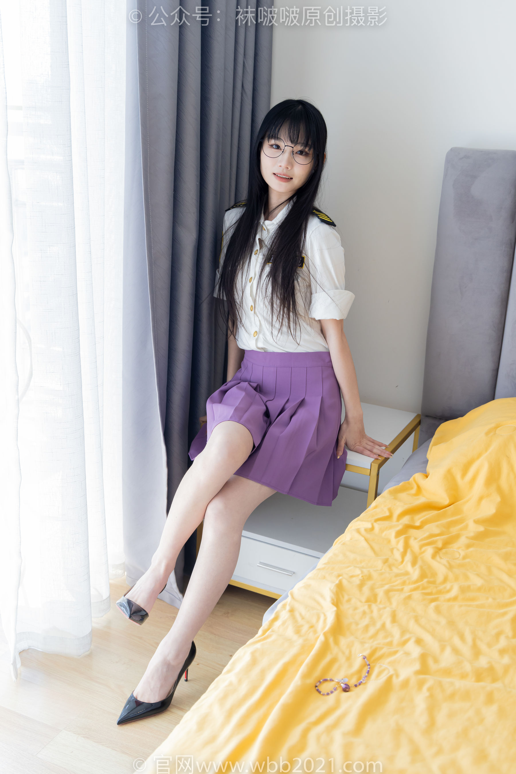 BoBoSocks袜啵啵 No.538 甜甜圈 - 高跟鞋、水晶袜、裸足/(150P)