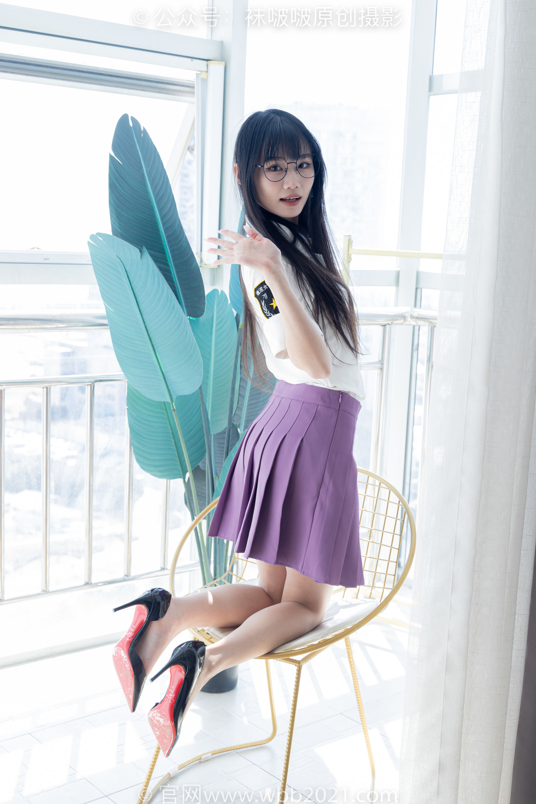 BoBoSocks袜啵啵 No.538 甜甜圈 - 高跟鞋、水晶袜、裸足/(150P)