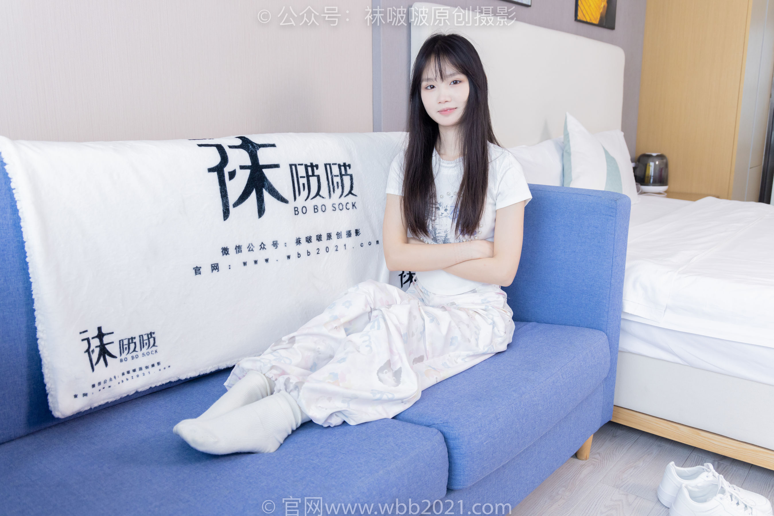 BoBoSocks袜啵啵 No.550 甜甜圈 - 板鞋自然穿脏白棉袜/(148P)