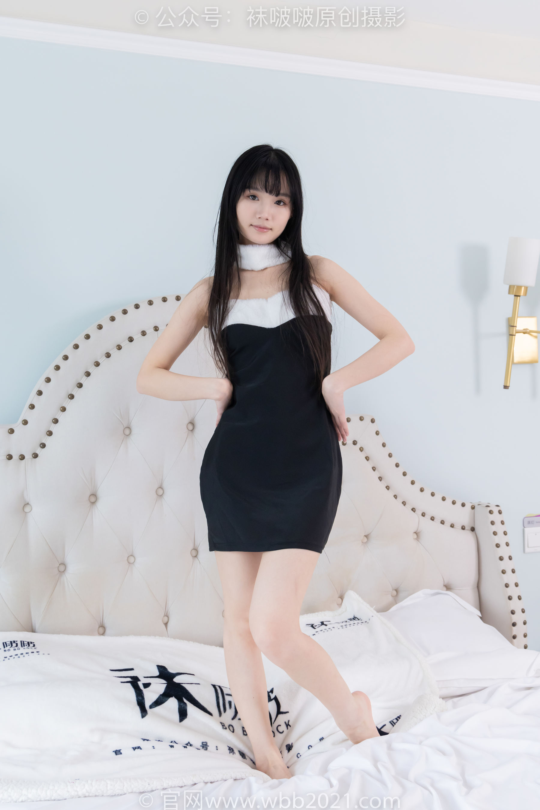 BoBoSocks袜啵啵 No.544 甜甜圈 - 高跟鞋、油亮薄白丝、裸足、踩小人和奶油泡芙剧情/(172P)