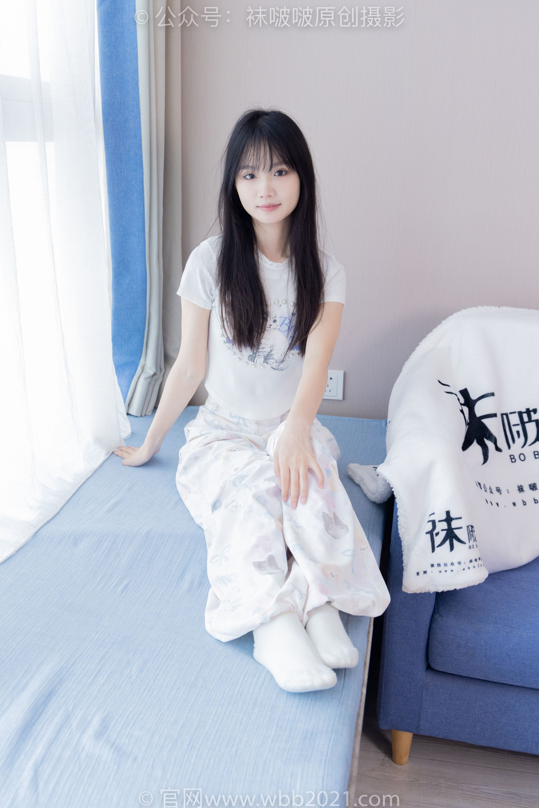 BoBoSocks袜啵啵 No.550 甜甜圈 - 板鞋自然穿脏白棉袜/(148P)