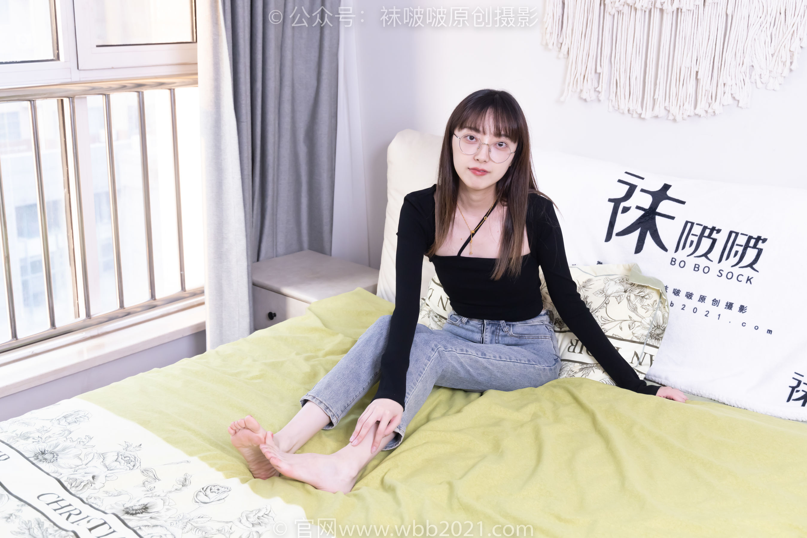 BoBoSocks袜啵啵 No.547 稚予 - 高跟鞋、薄灰丝、裸足、裤里丝/(145P)