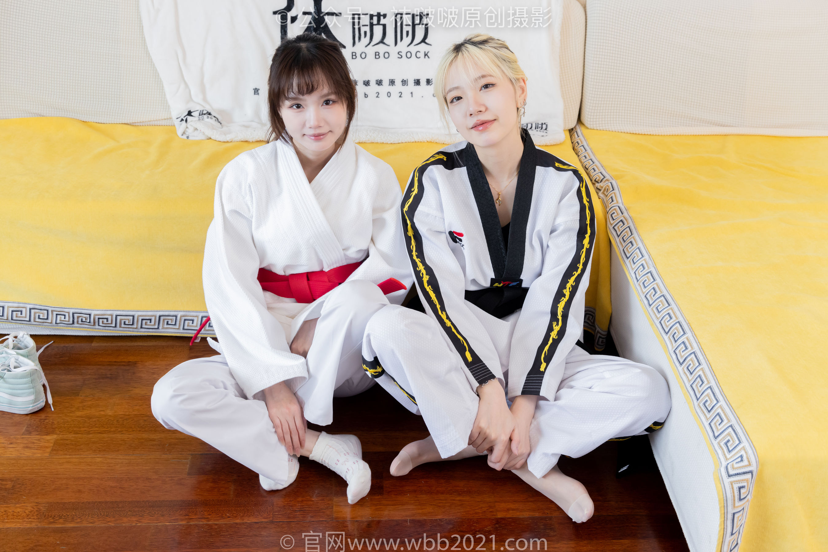 BoBoSocks袜啵啵 No.549 小甜豆&甜甜圈 - 运动鞋、帆布鞋、肉丝、棉袜、裸足/(149P)