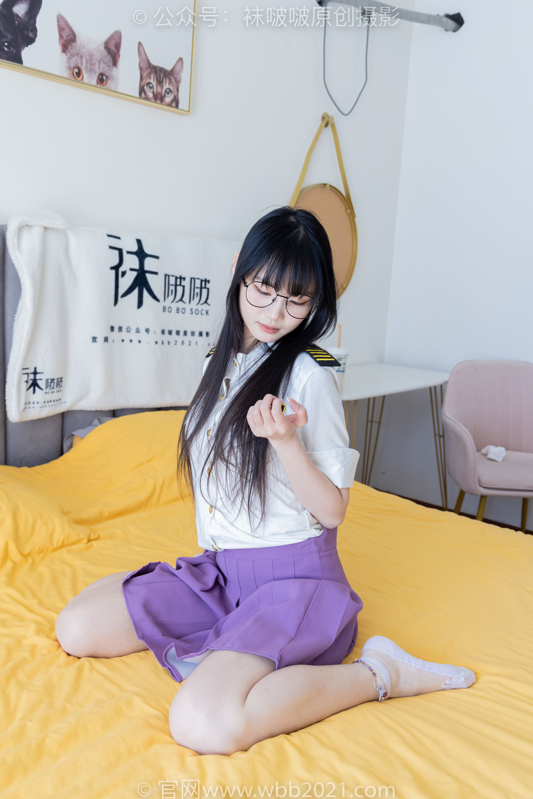 BoBoSocks袜啵啵 No.538 甜甜圈 - 高跟鞋、水晶袜、裸足/(150P)