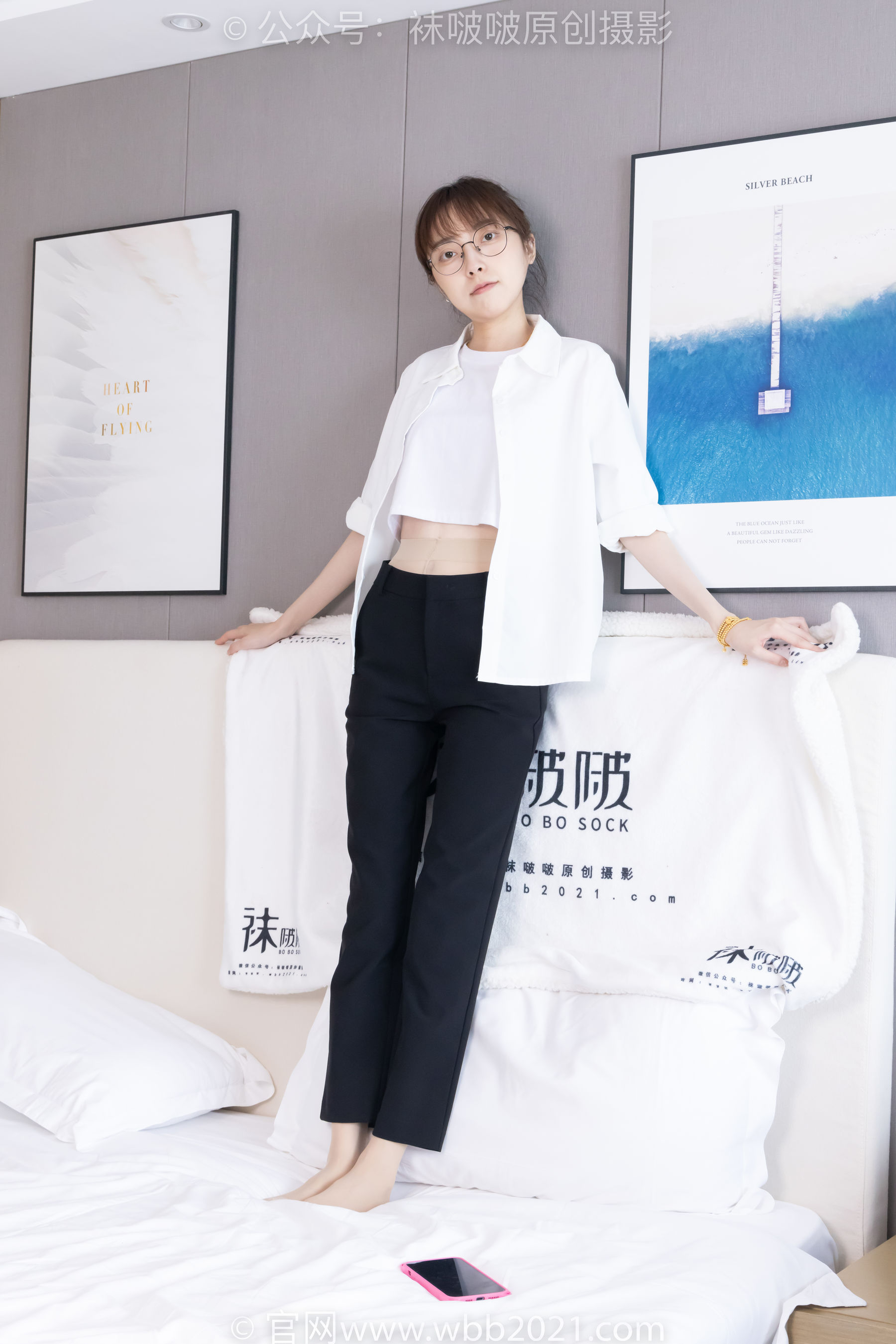 BoBoSocks袜啵啵 No.535 稚予 - 高跟鞋、皮鞋、黑棉袜、薄肉丝、裤里丝/(160P)