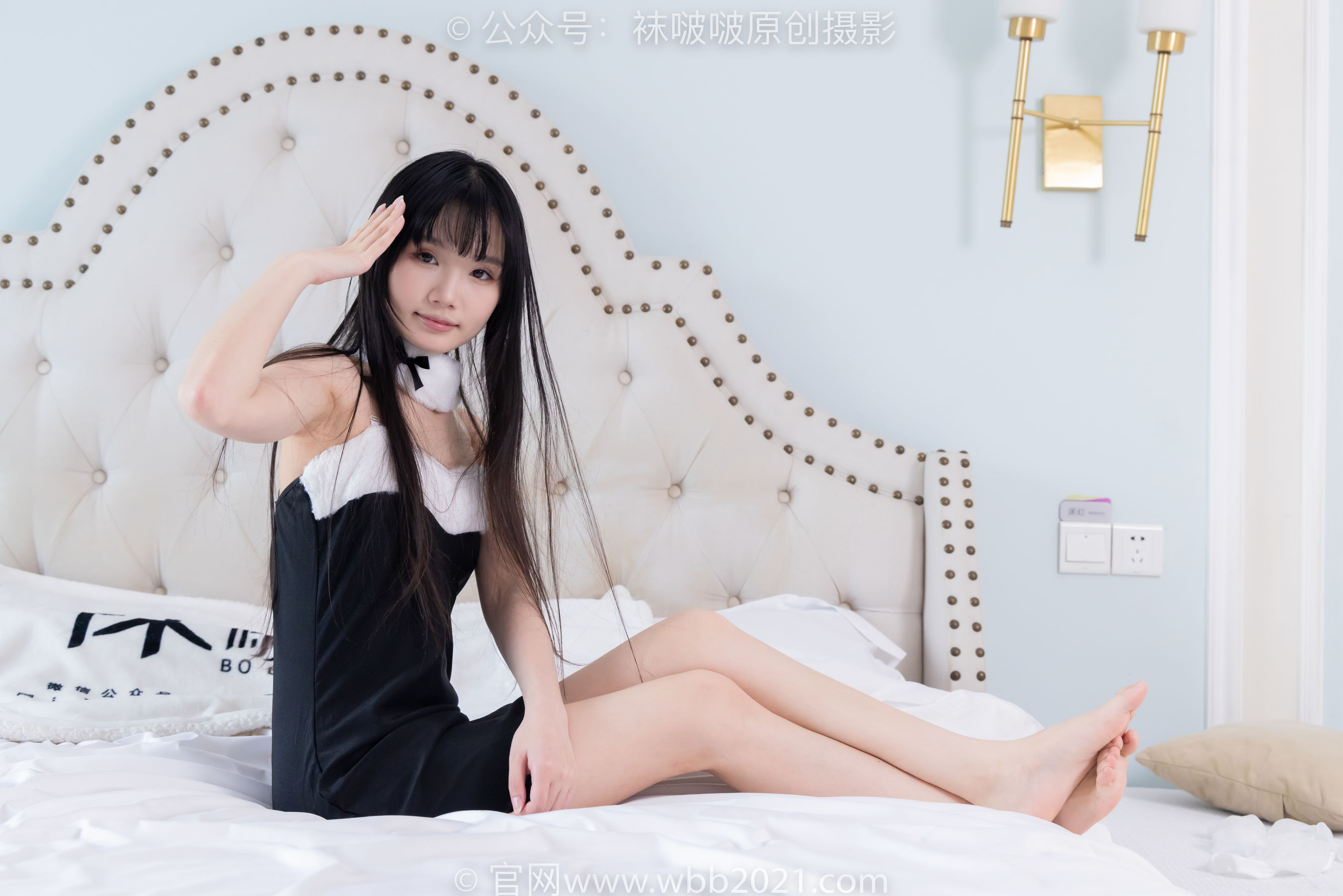 BoBoSocks袜啵啵 No.544 甜甜圈 - 高跟鞋、油亮薄白丝、裸足、踩小人和奶油泡芙剧情/(172P)