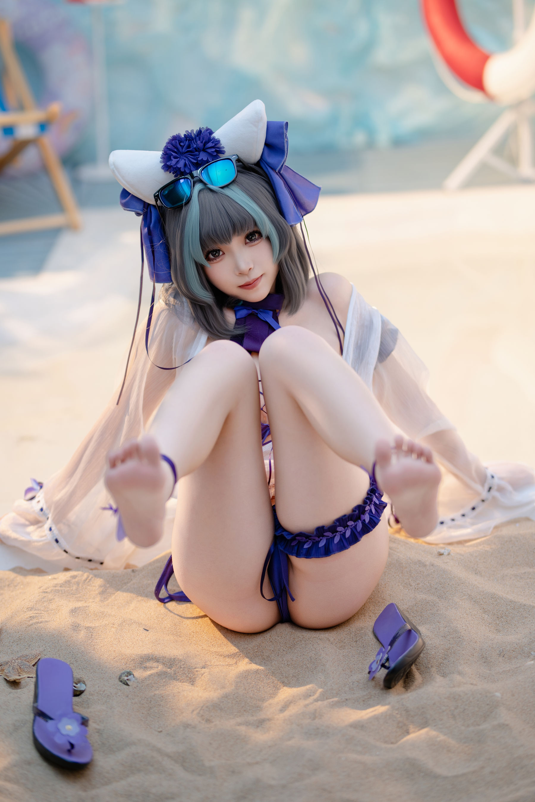 Bangni邦尼 - 泳装柴郡/(86P)