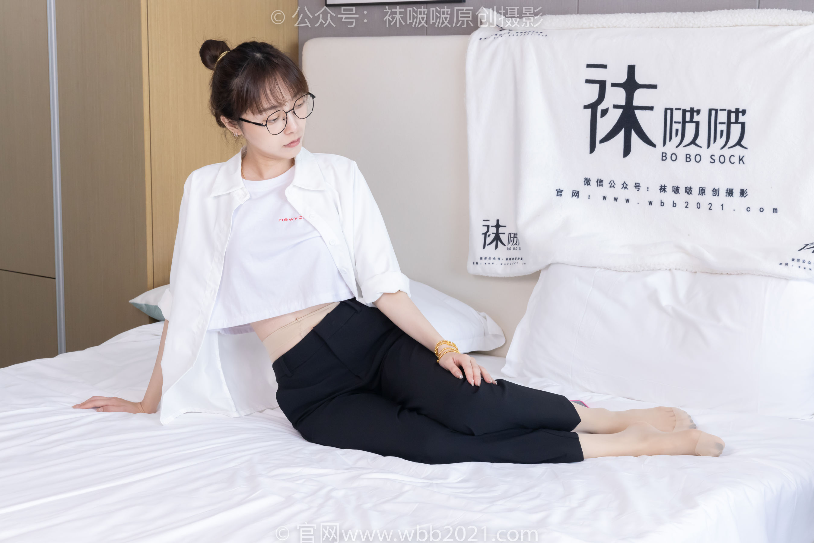 BoBoSocks袜啵啵 No.535 稚予 - 高跟鞋、皮鞋、黑棉袜、薄肉丝、裤里丝/(160P)