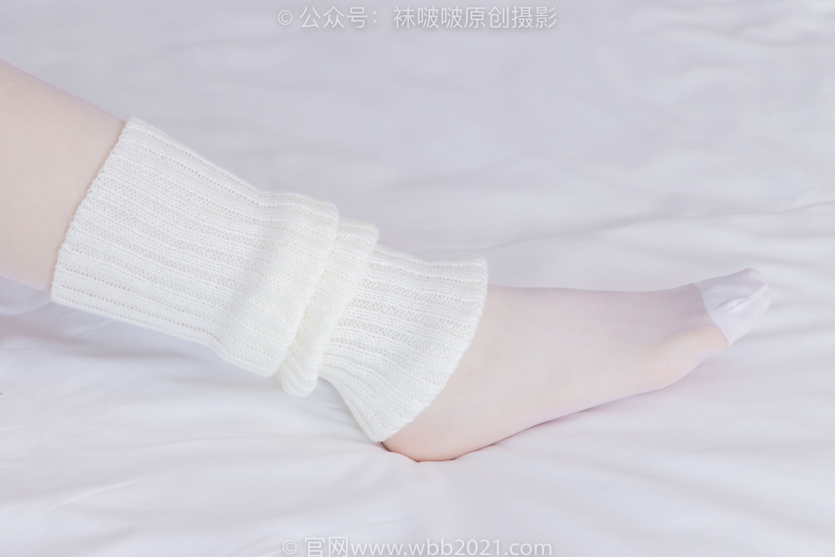 BoBoSocks袜啵啵 No.548 糯米 - 运动鞋、堆堆袜套、薄白丝、jk制服/(145P)