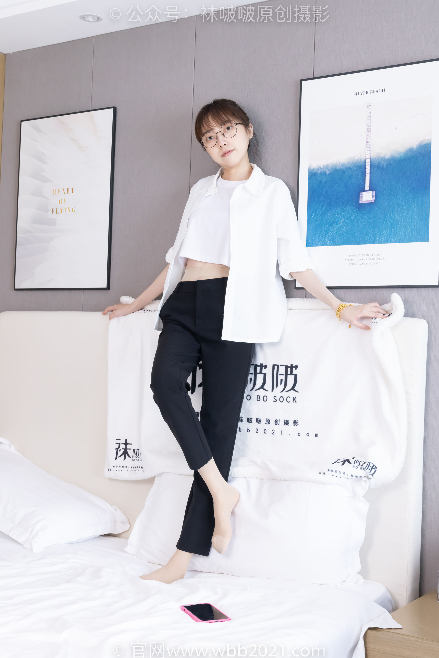 BoBoSocks袜啵啵 No.535 稚予 - 高跟鞋、皮鞋、黑棉袜、薄肉丝、裤里丝/(160P)