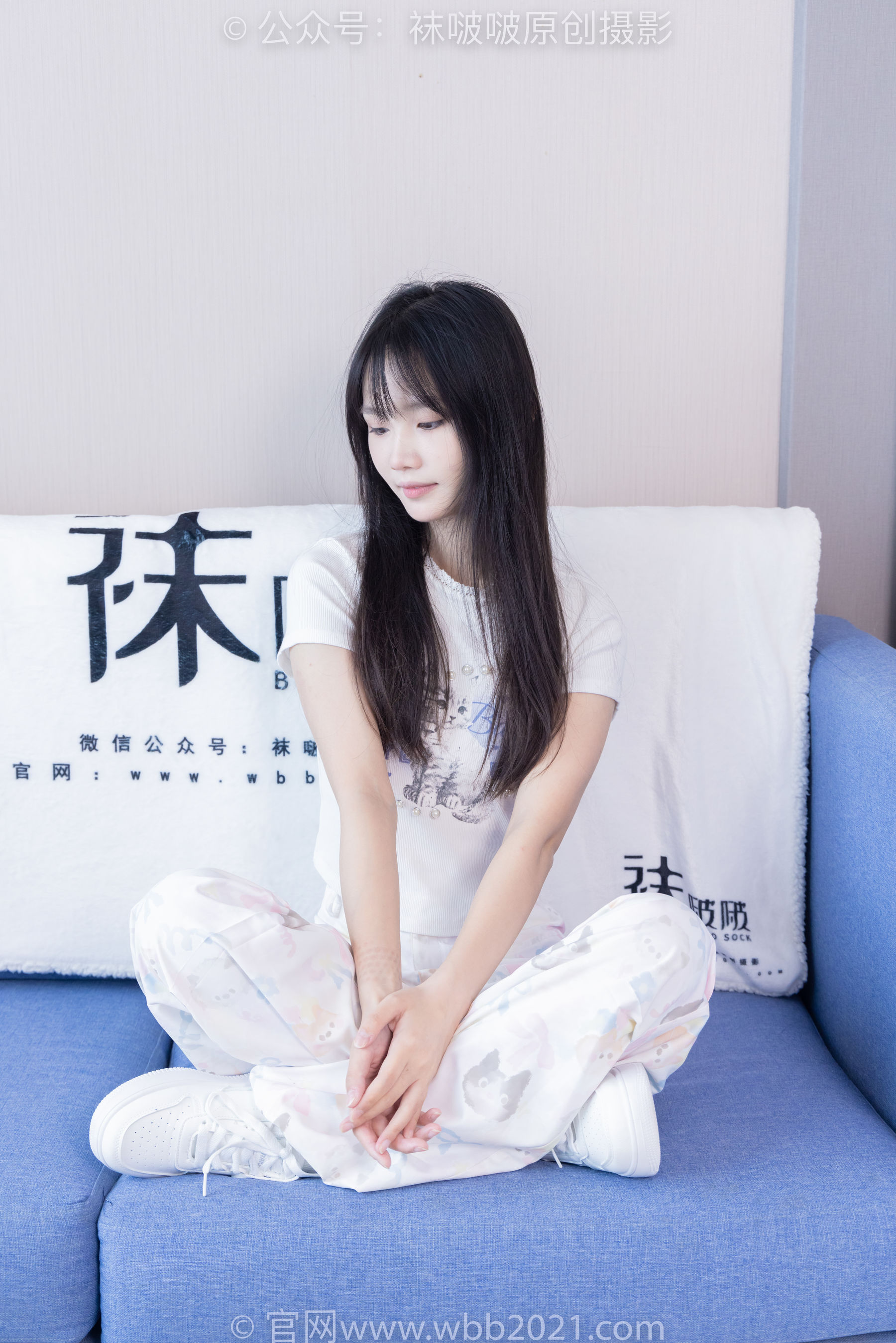 BoBoSocks袜啵啵 No.550 甜甜圈 - 板鞋自然穿脏白棉袜/(148P)