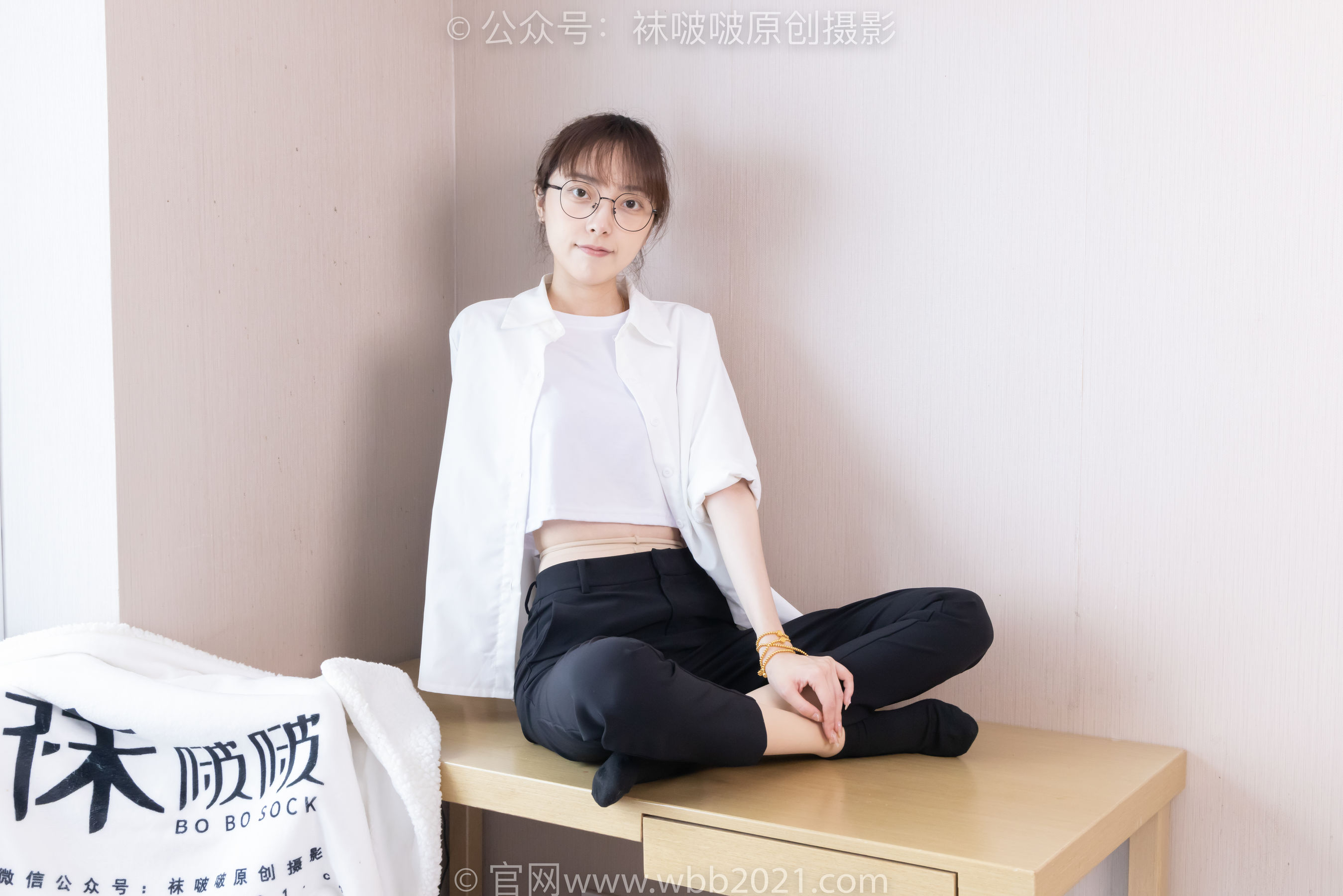 BoBoSocks袜啵啵 No.535 稚予 - 高跟鞋、皮鞋、黑棉袜、薄肉丝、裤里丝/(160P)